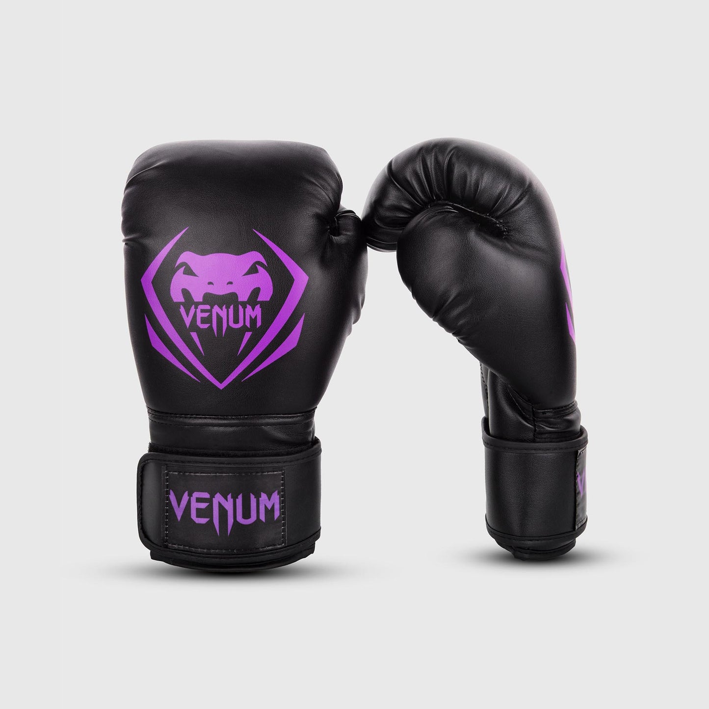 Guantoni da Boxe Contender Venum - Nero/Viola