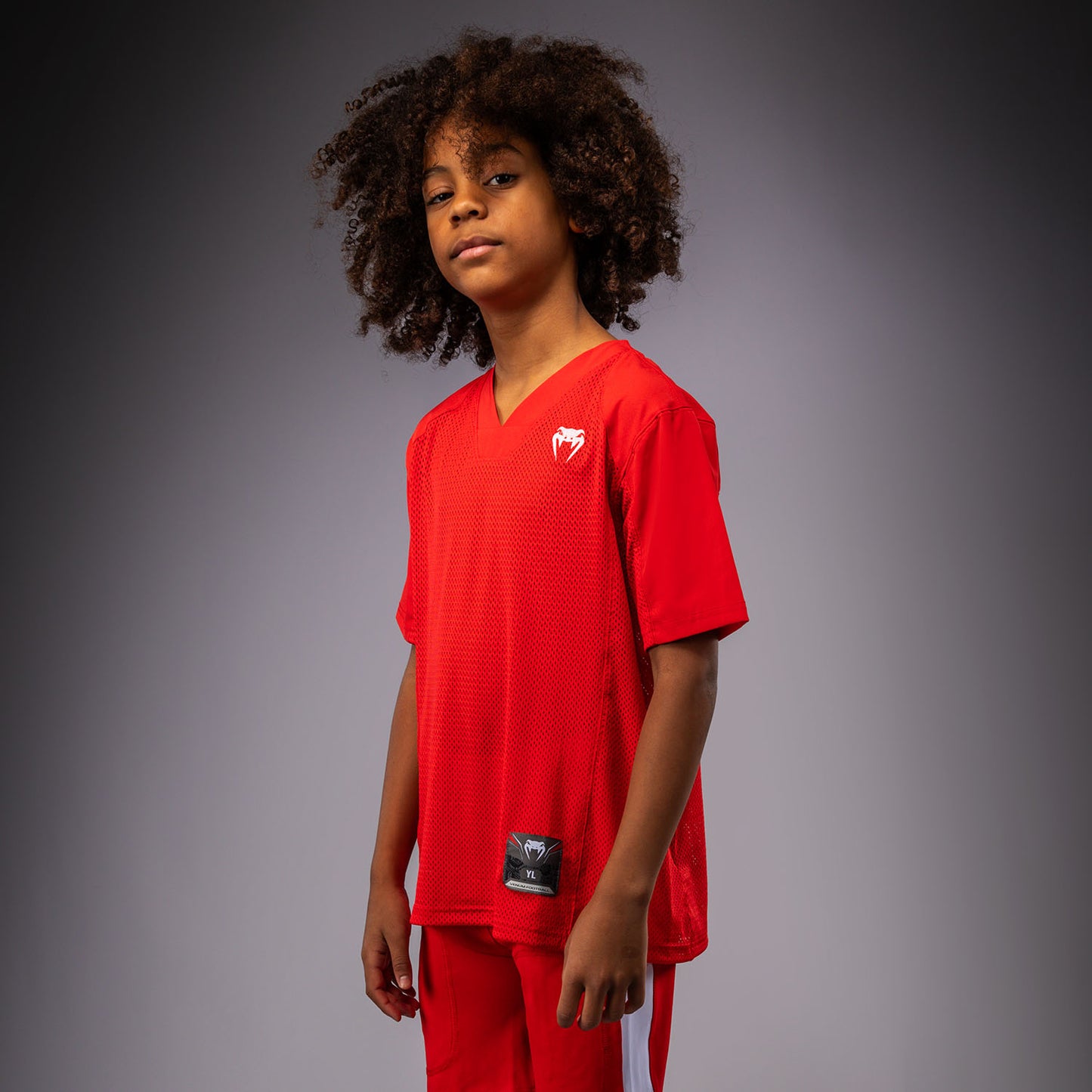 Venum Elite Football Maglietta da calcio a maniche corte per Bambini - Rosso