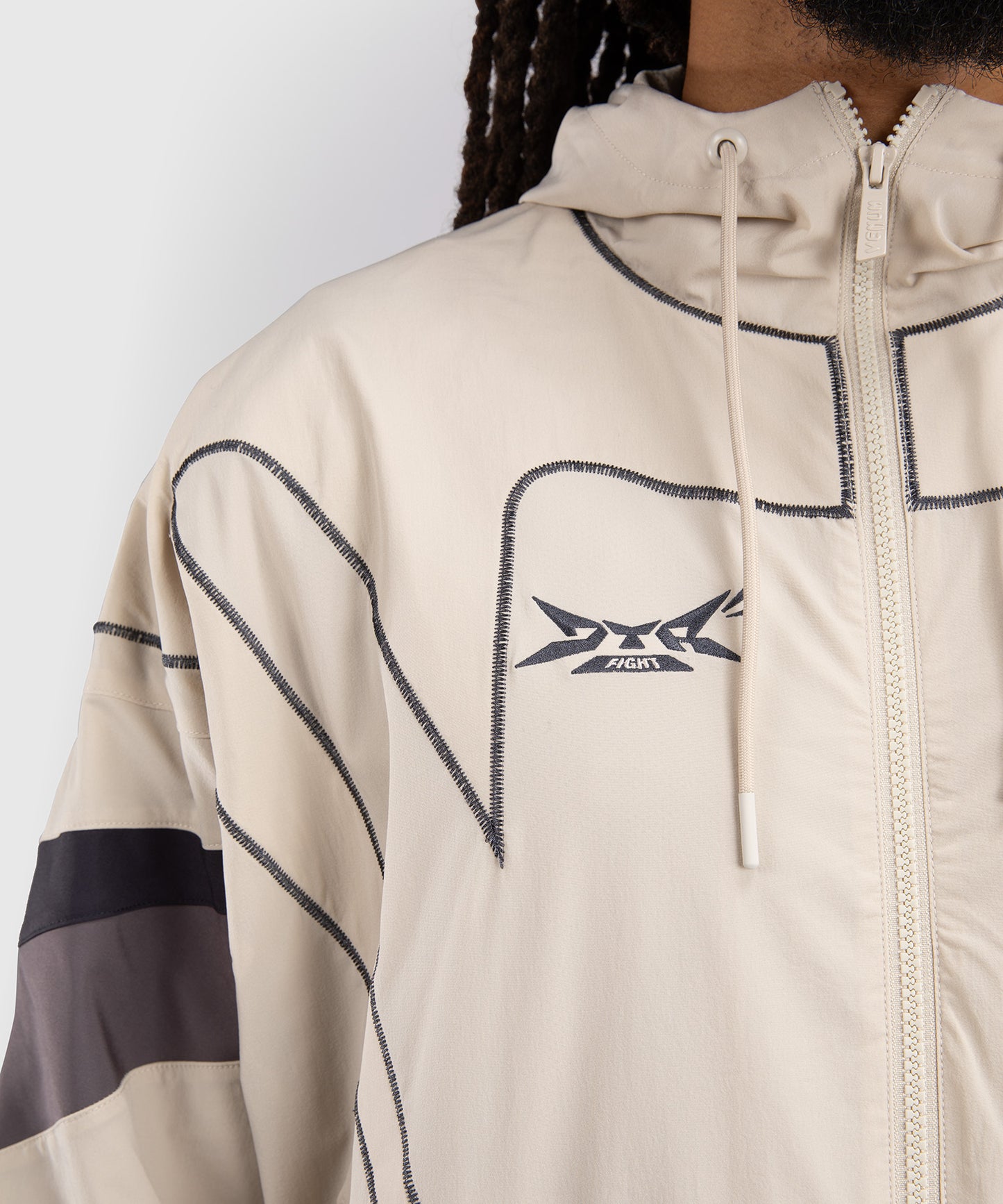 Venum x DTR Fight Attack 90 Giacca Tuta - Off-White