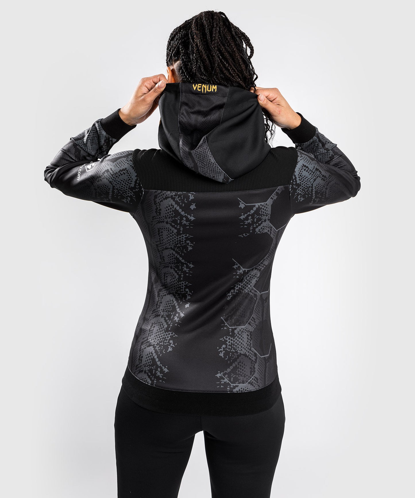 UFC Adrenaline by Venum Authentic Fight Night Felpa con cappuccio Walkout da Donna - Champion