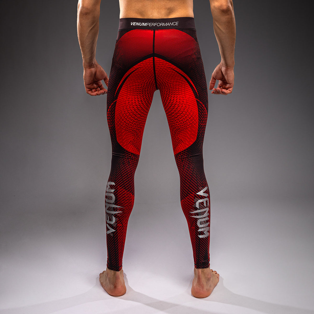 Venum Galactic 3.0 Spats - Rosso/Argento