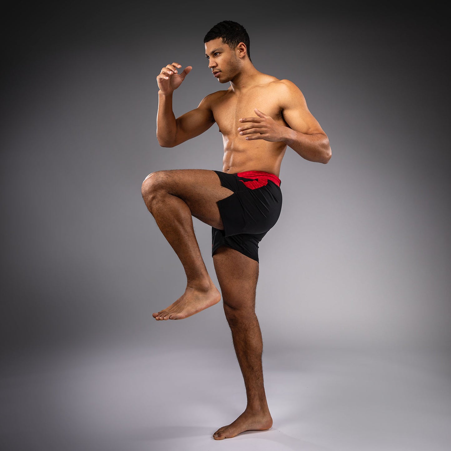 Venum x Roger Gracie Signature Pantaloncini da Combattimento - Nero/Rosso