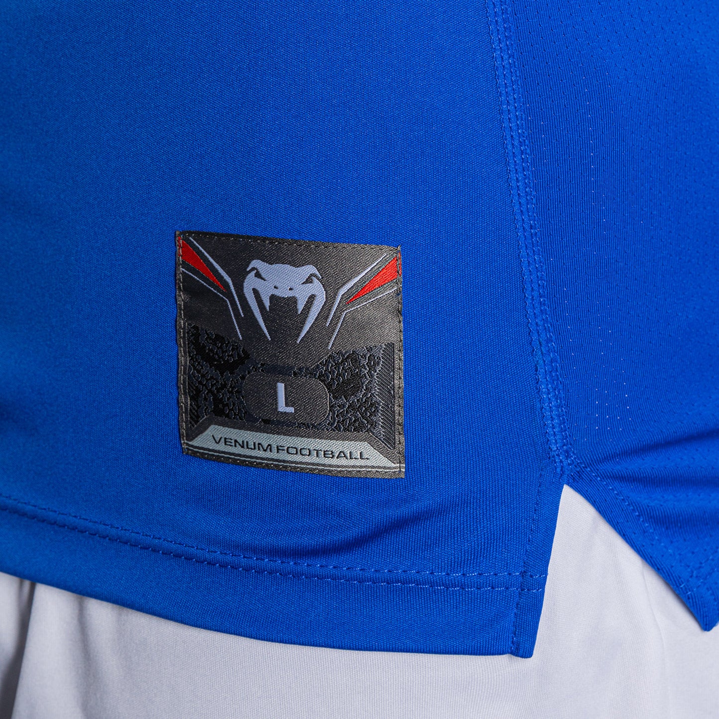 Venum Lineup Maglietta a Compressione a Maniche Corte Royal - Blu/Bianco