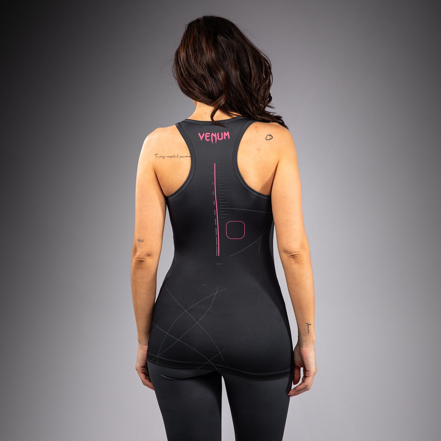 Venum Tactical XT Canotta donna - Nero/Grigio Tempesta