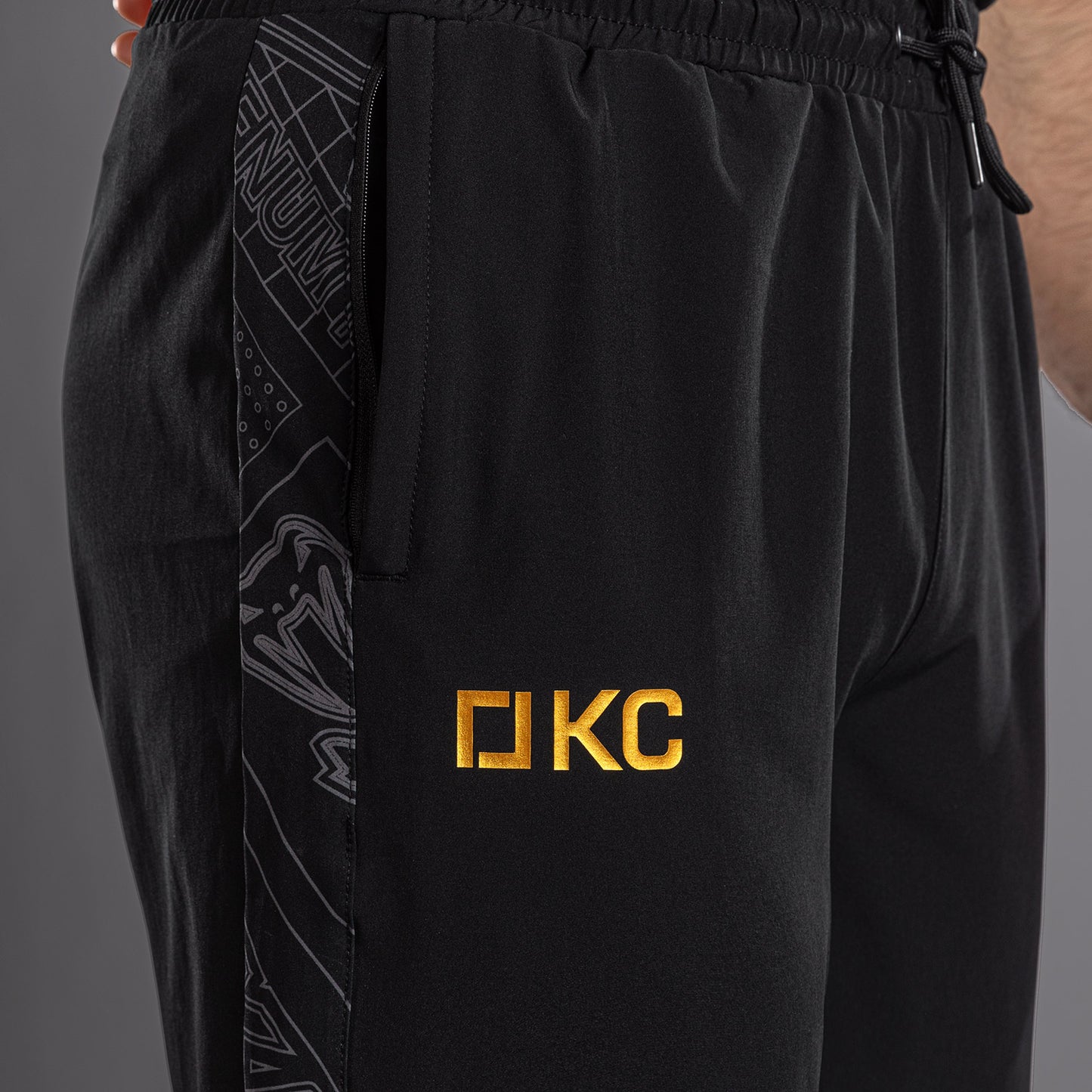Karate Combat by Venum Pantaloni da Jogging – Nero/Grigio