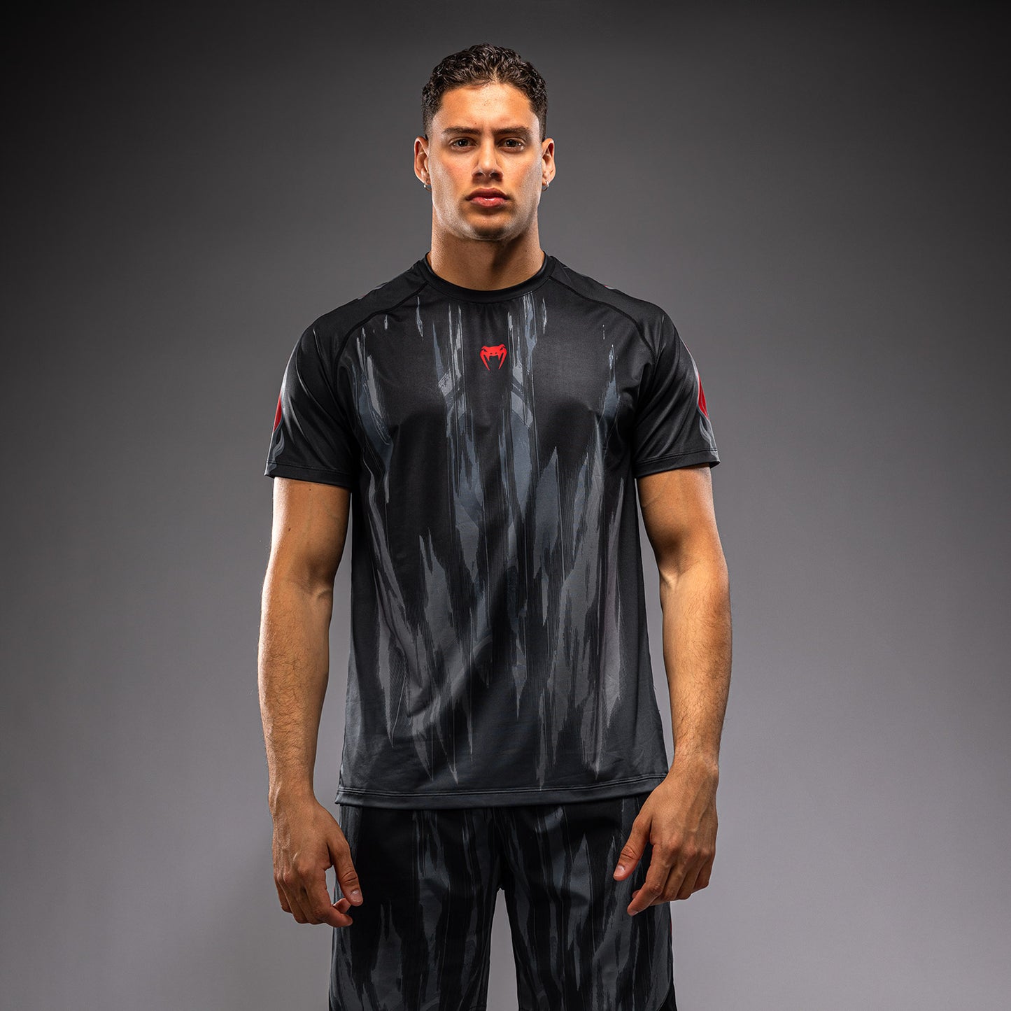 Venum Demon T-shirt Dry Tech - Nero/Grigio