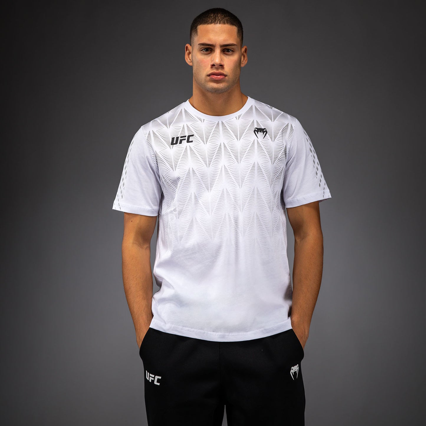 UFC Zenith by Venum Replica T-shirt Uomo - Bianco