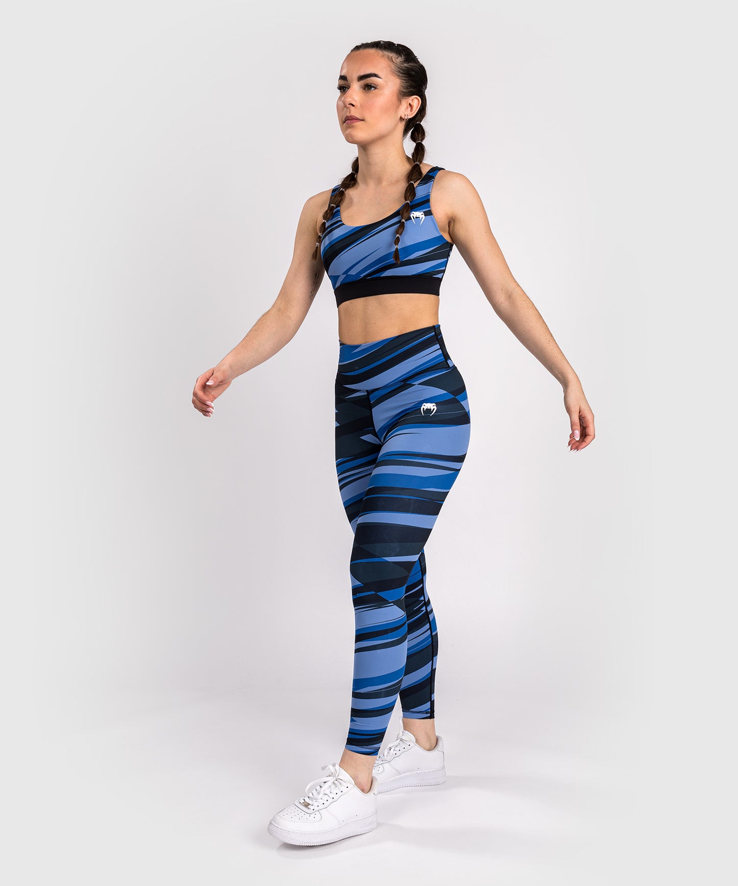 Venum Abyss Leggings 7/8 da Donna - Blu Ombra