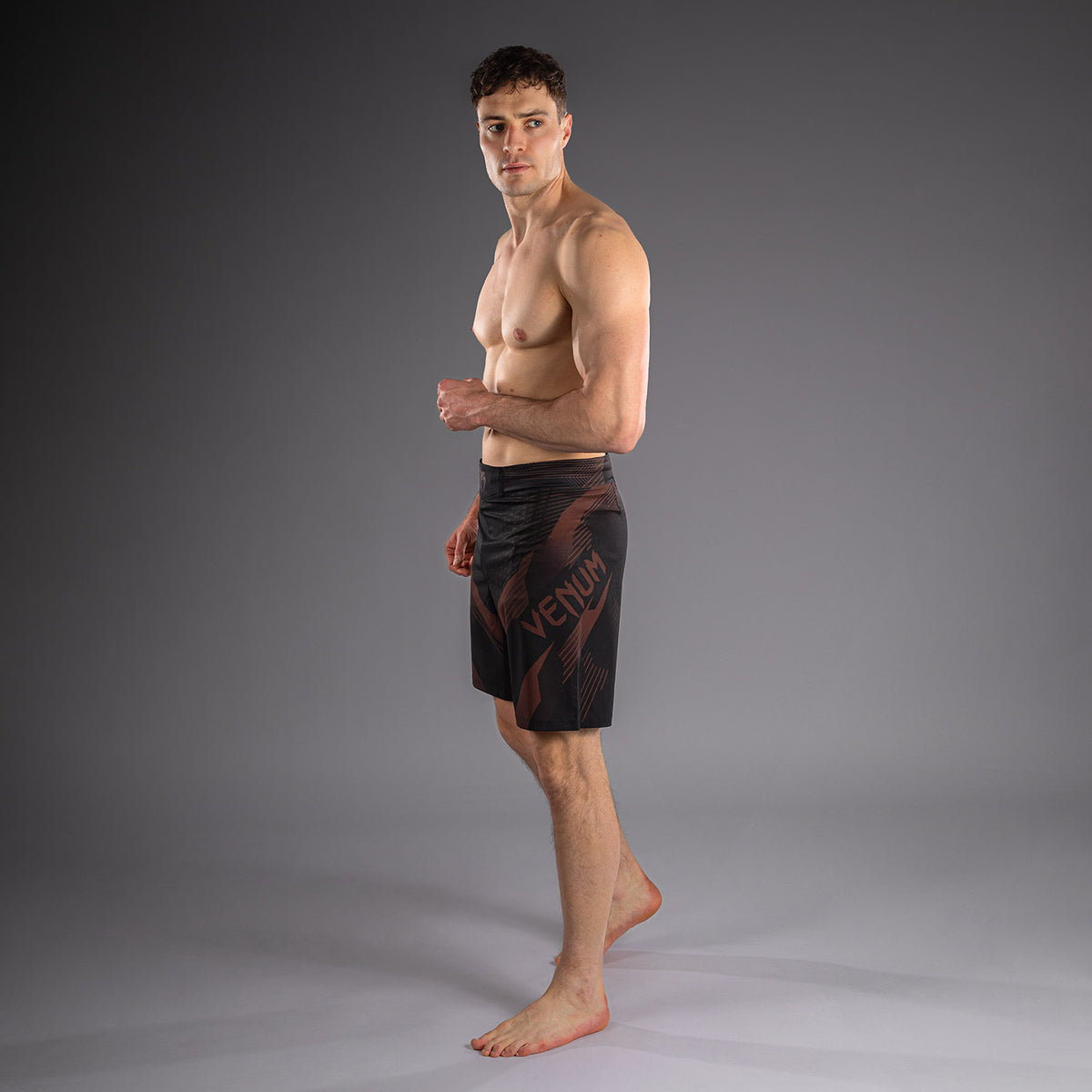 Venum No-Gi 6.0 Pantaloncini da Combattimento - Nero/Marrone