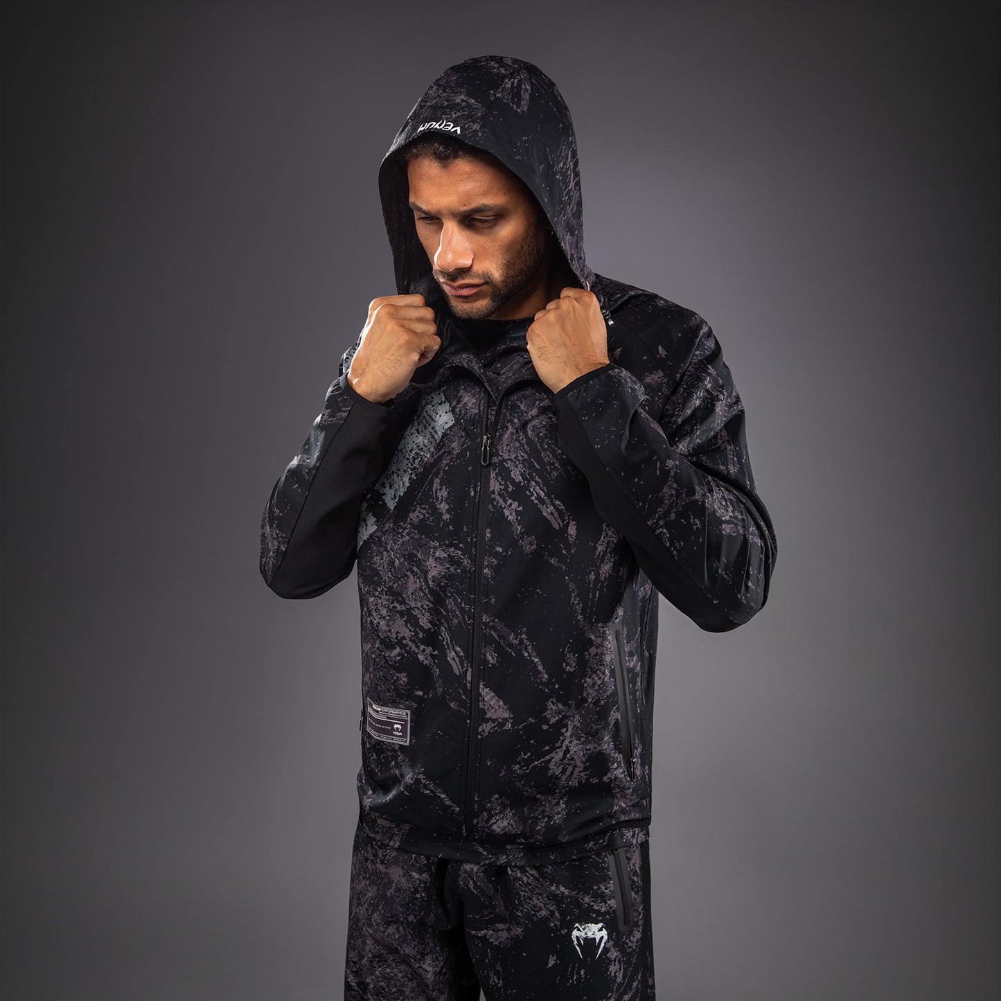 Venum Rage & Workout Giacca da Tuta - Nero/Grigio