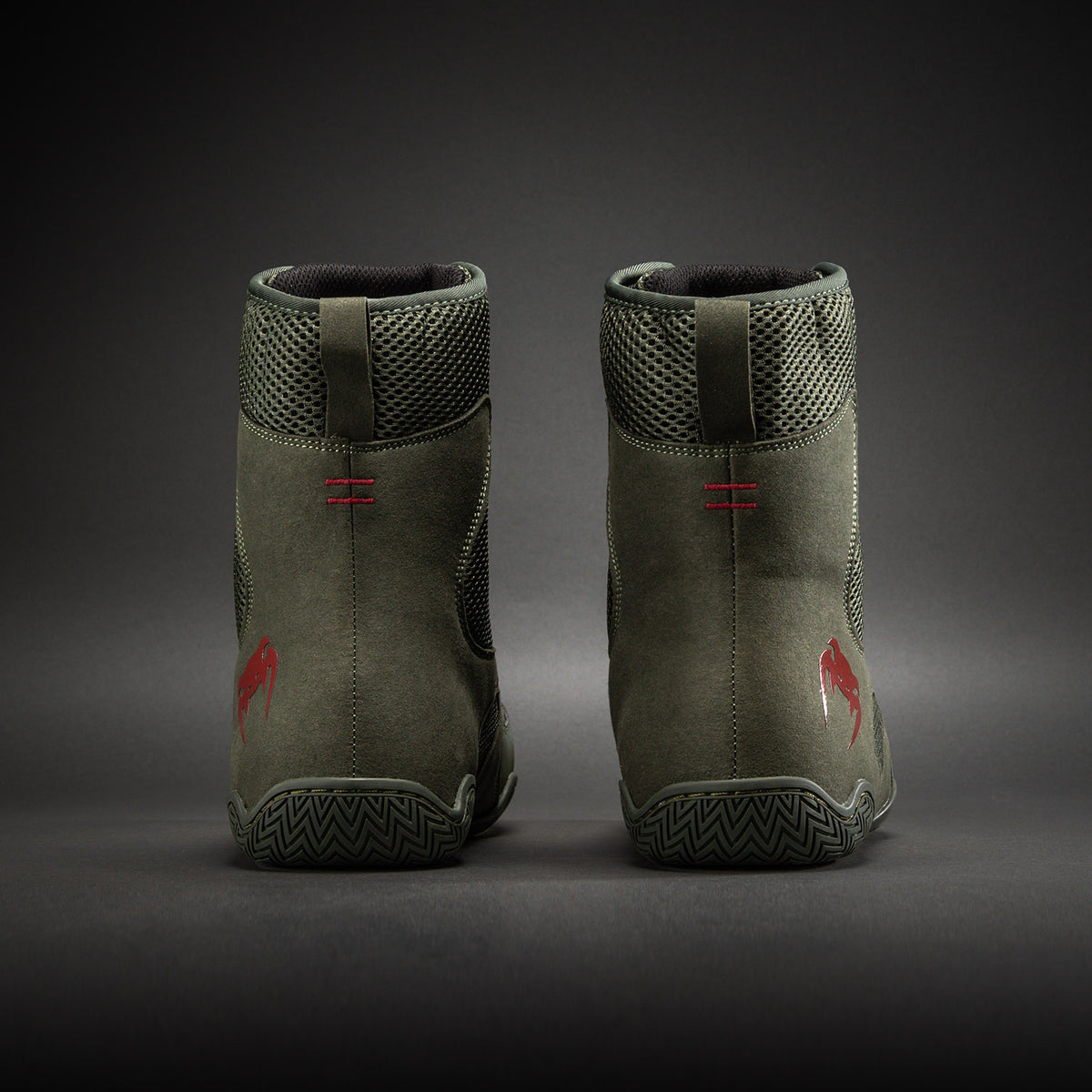 Venum Contender Scarpe da boxe - Kaki/Rosso
