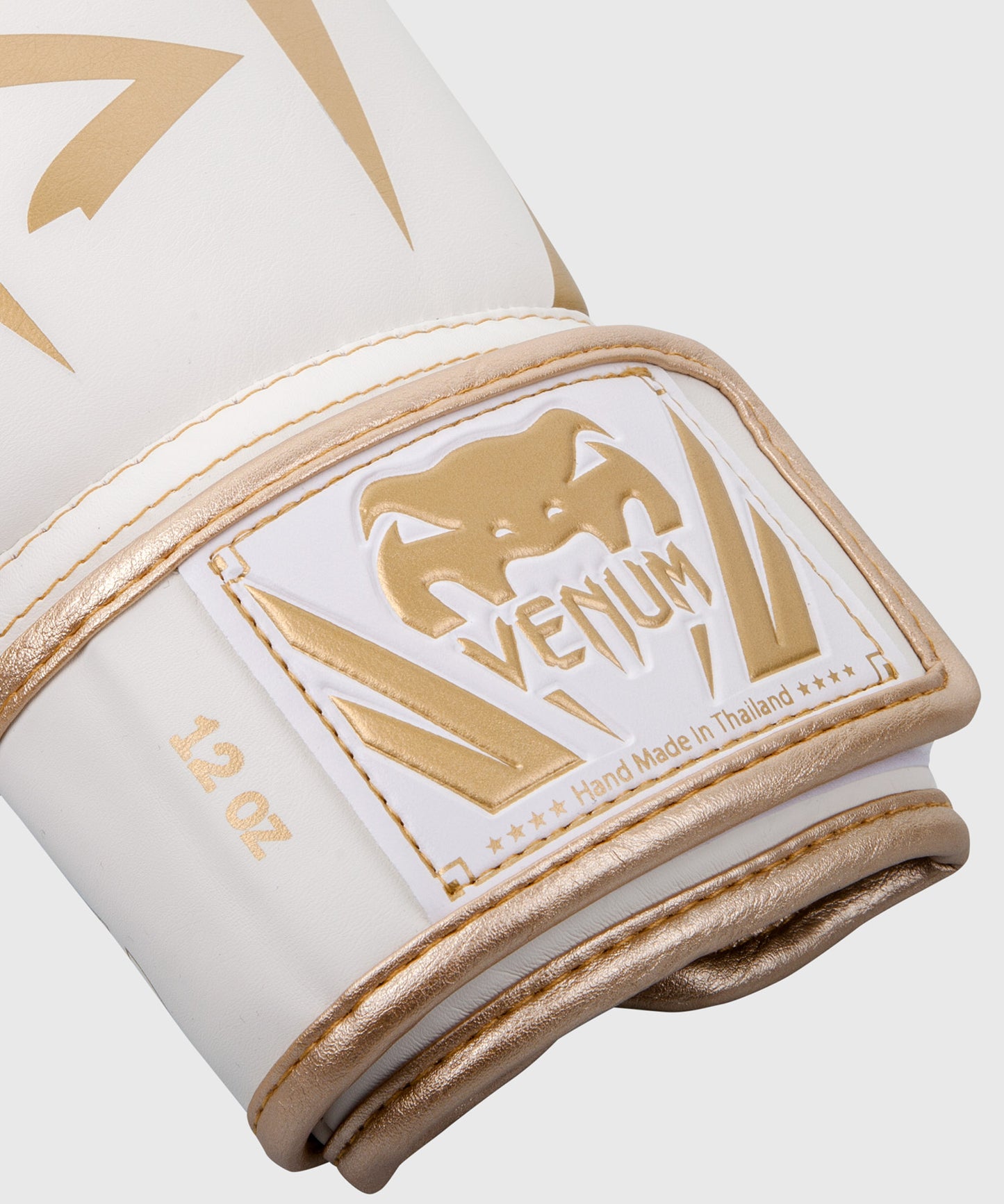 Guantoni da boxe Venum Elite - Bianchi/Oro