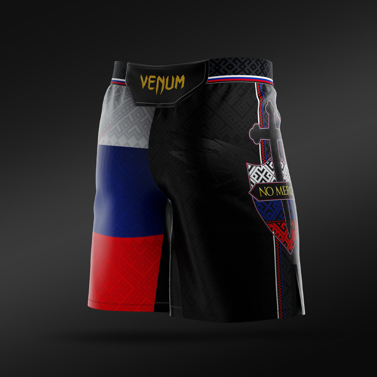 Venum UFC Unrivaled by Venum Petr Yan Pantaloncini da Combattimento Long Fit Uomo – Nero