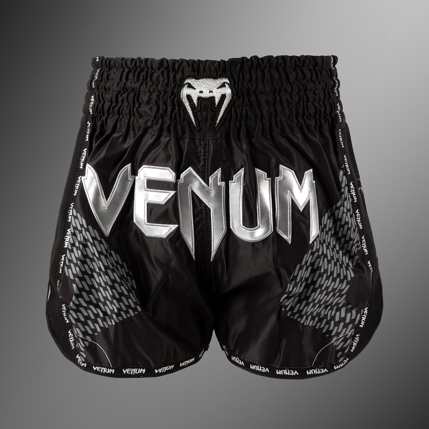 Venum Nexus Pantaloncini Muay Thai – Nero/Argento