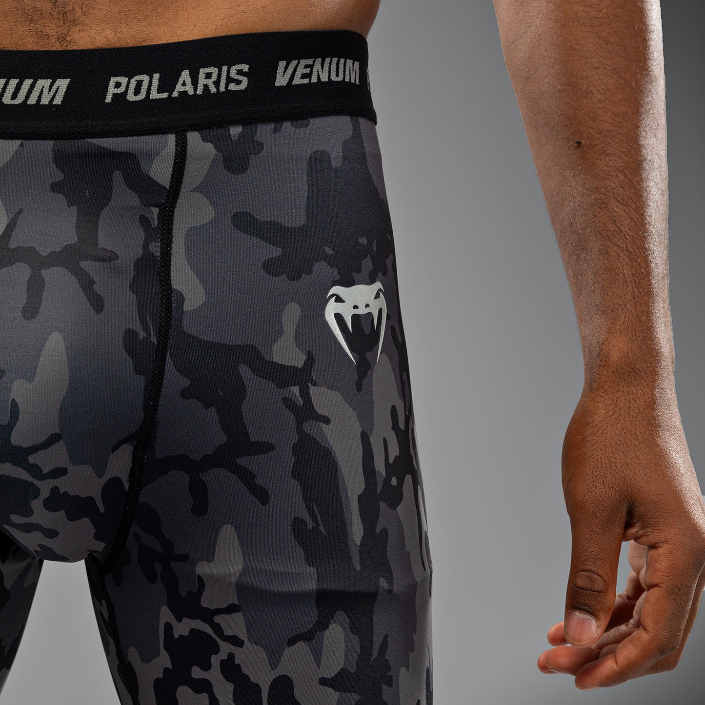 Venum x Polaris Shorts Vale Tudo - Nero/Grigio Tempesta