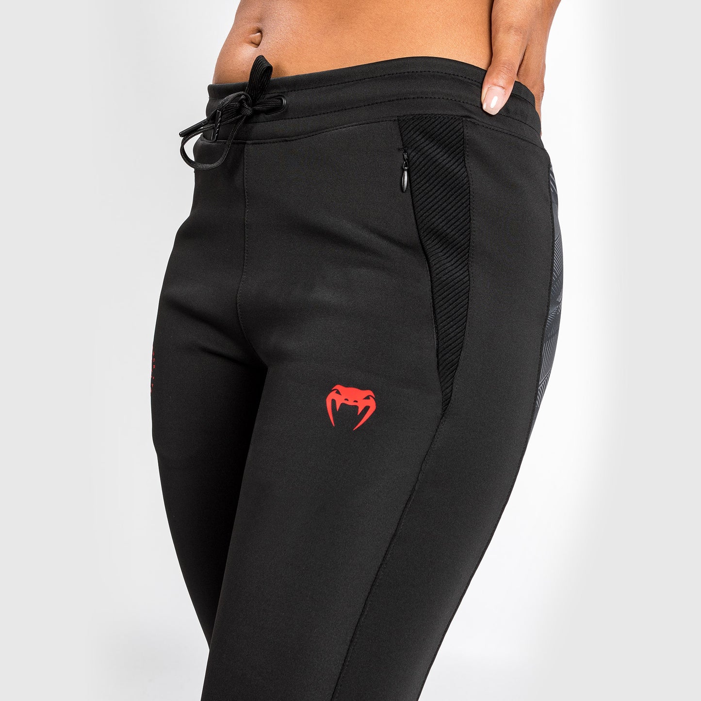 Pantaloni da jogging Venum Phantom - Per Donna - Nero/Rosso