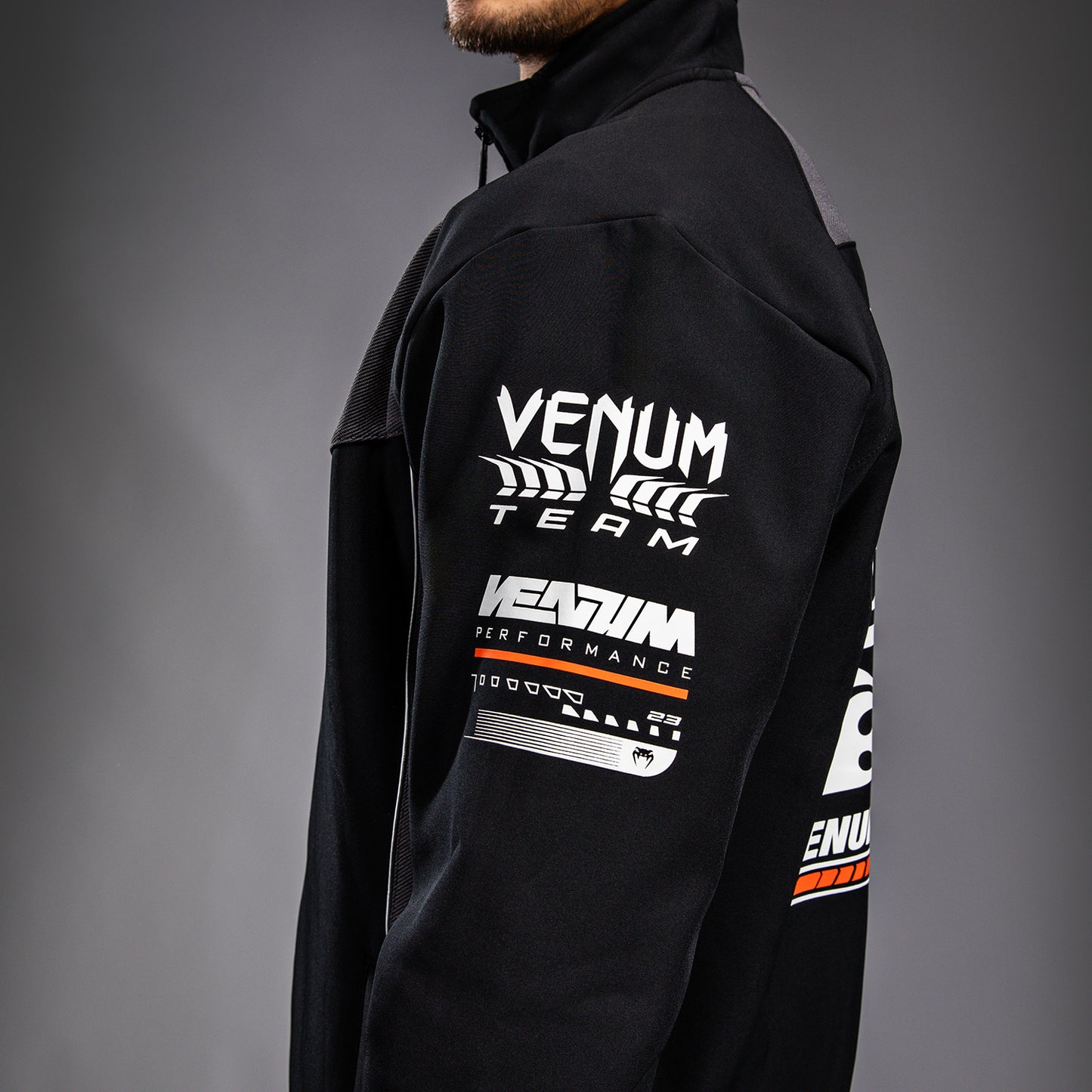 Venum Motorsport Giacca Softshell - Nero Profondo