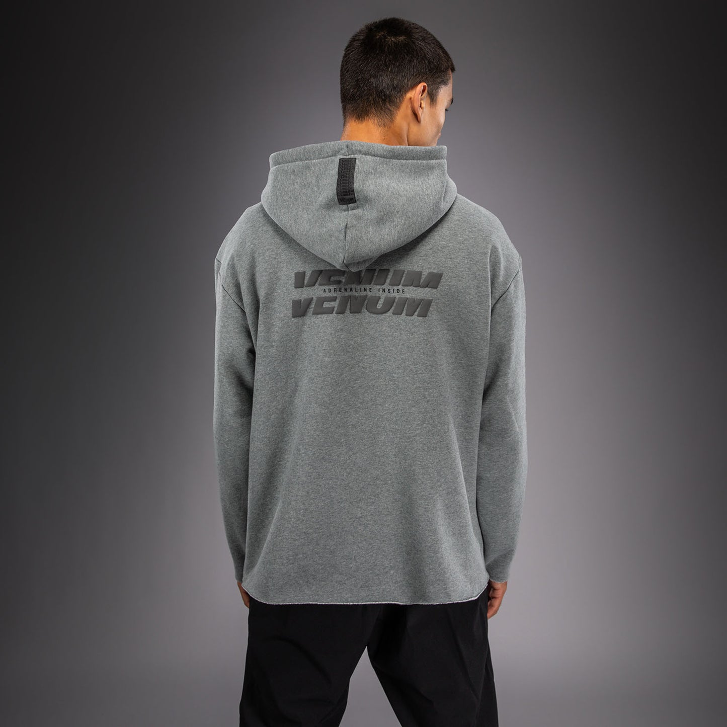 Venum Divide Winter Felpa con Cappuccio - Grigio Mélange