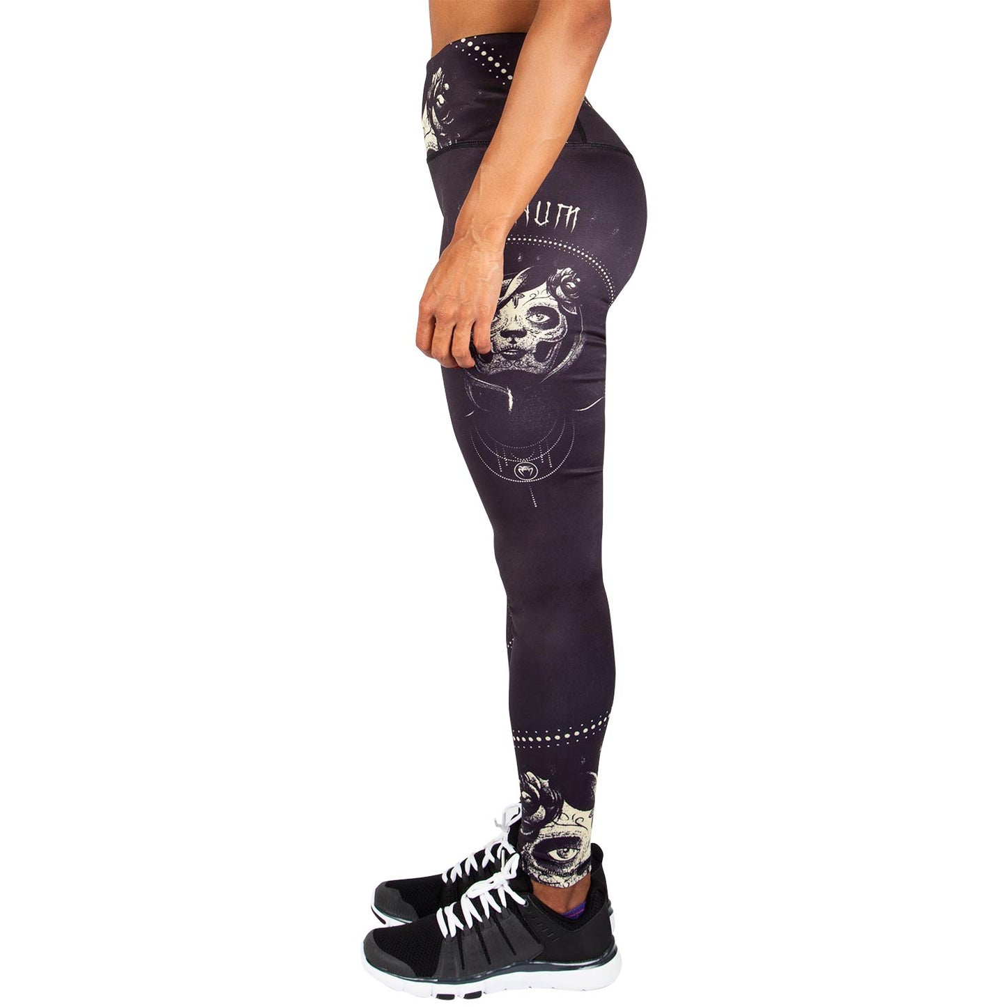 Leggings Venum Santa Muerte - Nero/Giallo