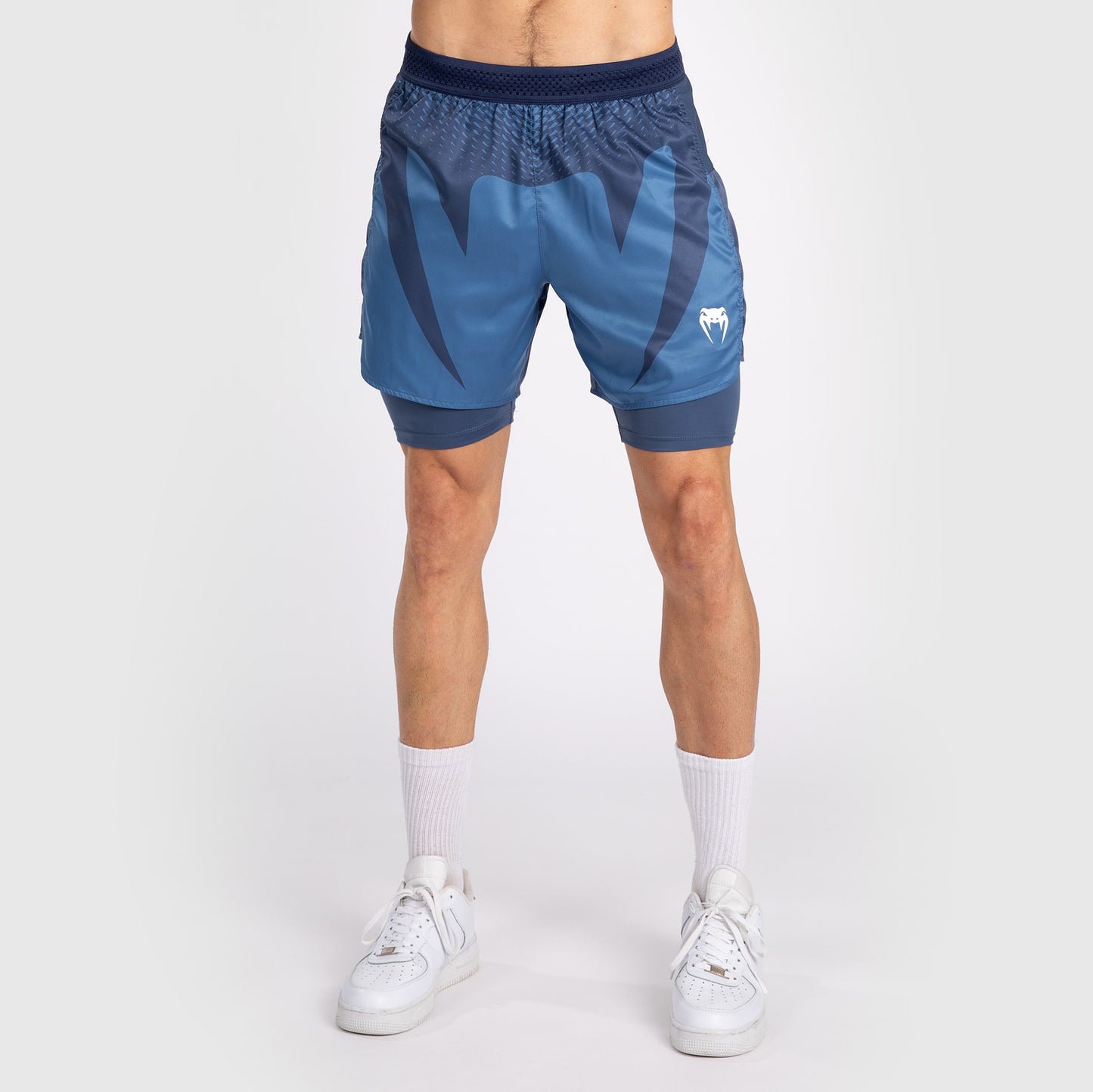 Venum Attack Pantaloncini da Combattimento da Uomo - Blu Navy