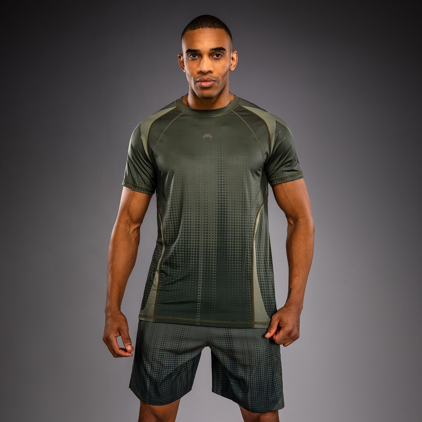 Venum Stealth Maglietta Dry Tech – Kaki/Verde Scuro