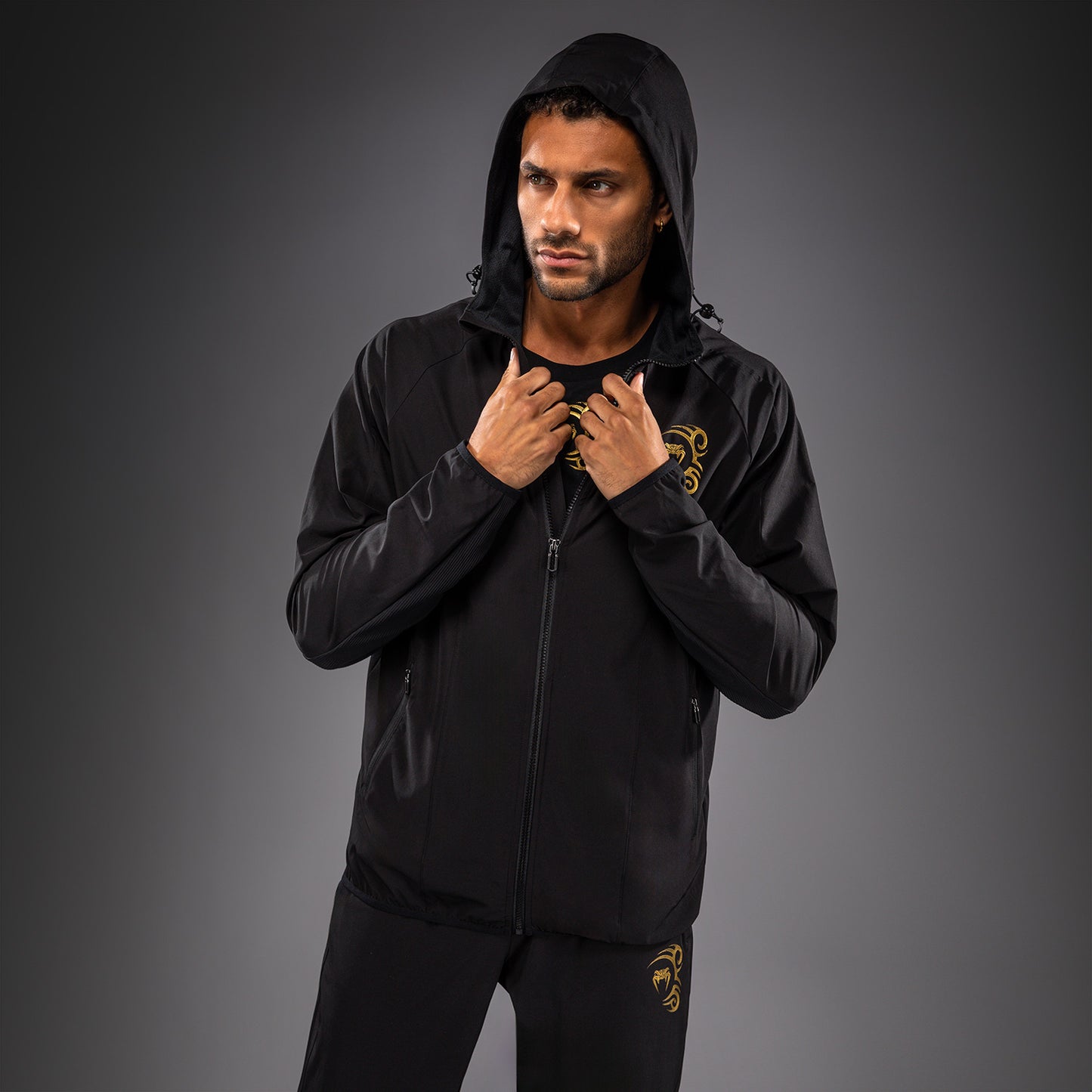 Venum x Mike Tyson Tiger Giacca da tuta - Nero/Oro