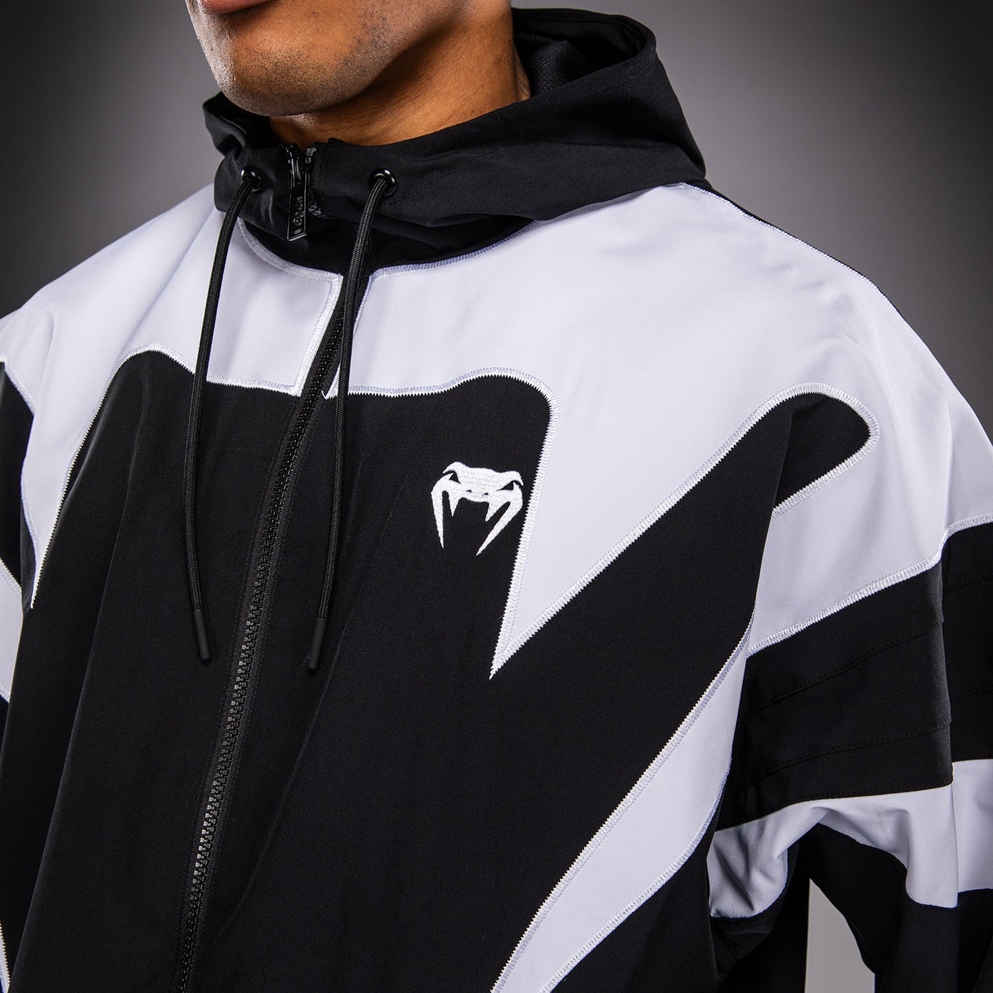 Venum Attack 90 Giacca da tuta – Bianco/Nero