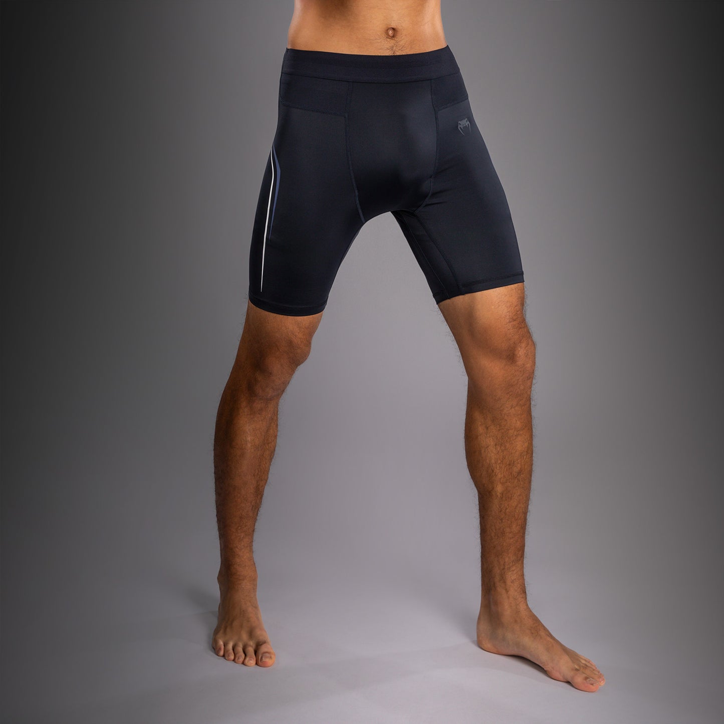 Venum G-Core Pantaloncini a Compressione - Blu Navy/Bianco