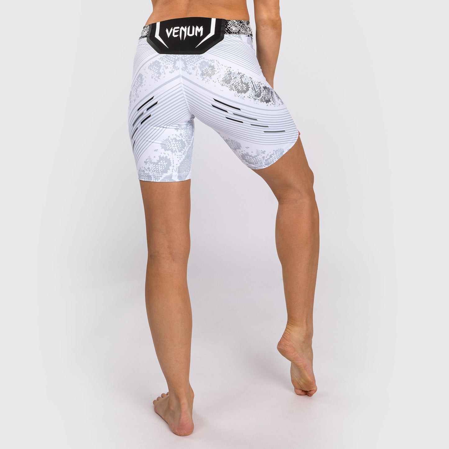 UFC Adrenaline by Venum Authentic Fight Night Pantaloncini Vale Tudo da Donna - Vestibilità Lunga - Bianco