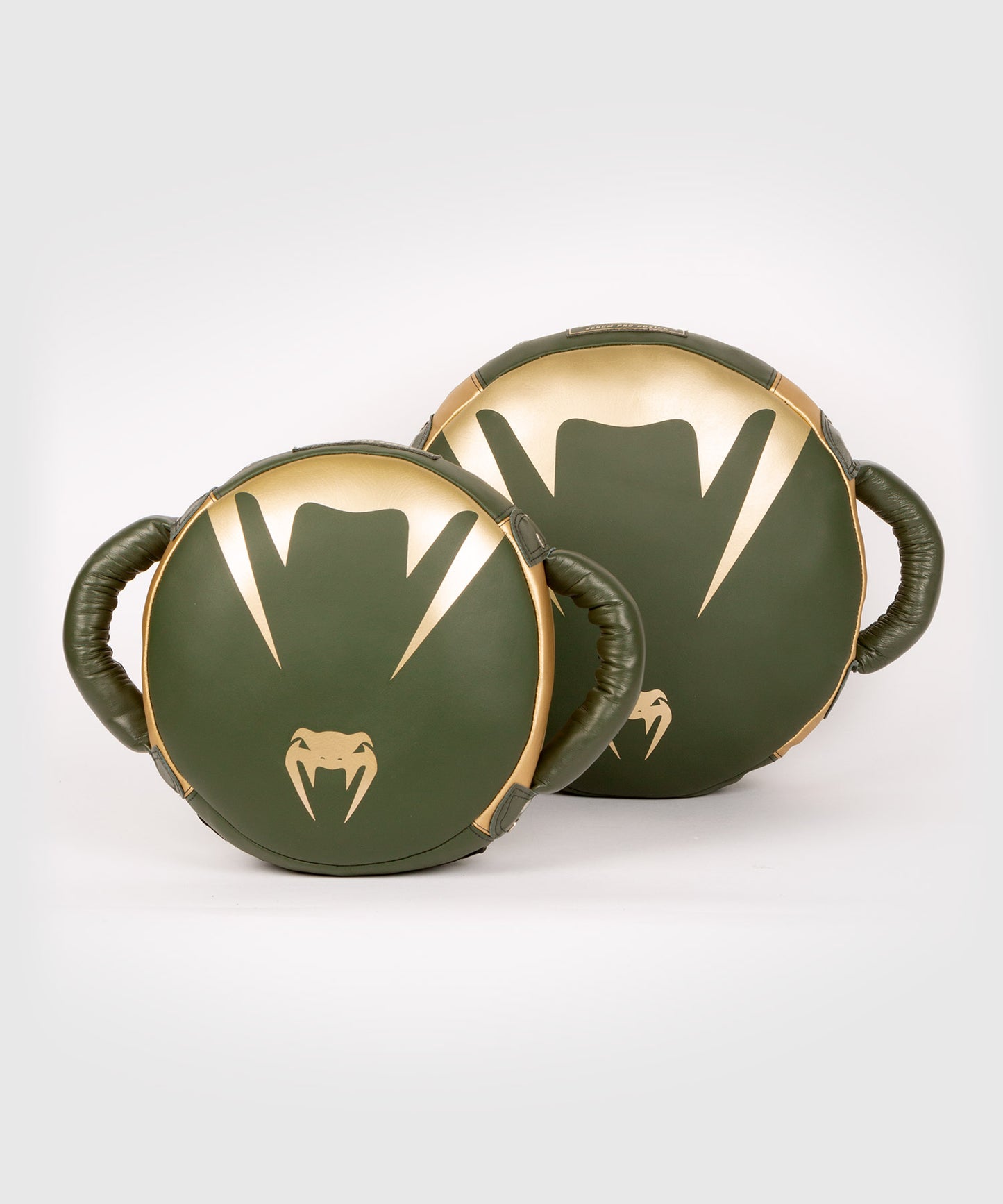 PRO BOXING GEAR PAD ROTONDO IN MICROFIBRA DI QUALITÀ - Khaki/Oro