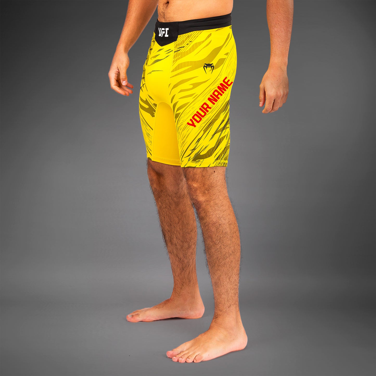 UFC Fusion by Venum Personalizzati Authentic Fight Night Vale Tudo Shorts per Uomo - Giallo