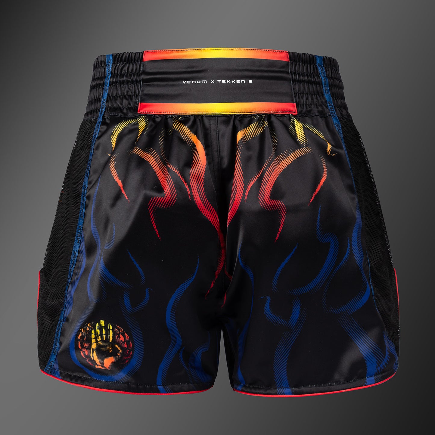 Venum x TEKKEN 8 Pantaloncini Muay Thaï - Yoshimitsu - Nero/Arancione