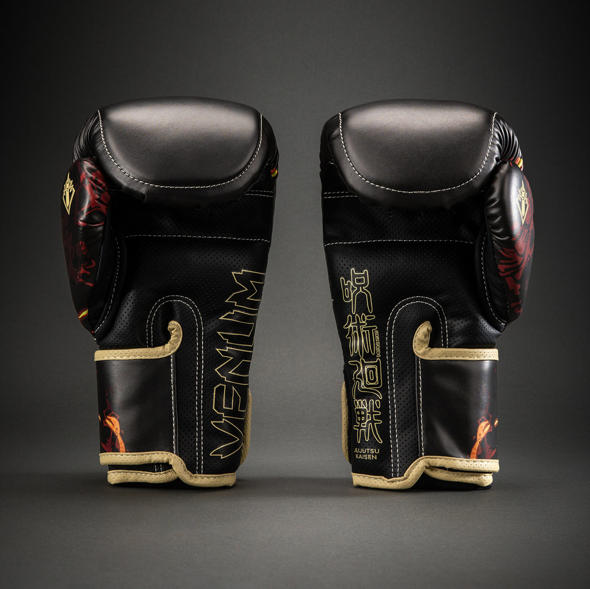 Jujutsu Kaisen x Venum Sukuna Impact Evo Guantoni da boxe – Nero/Beige Chiaro