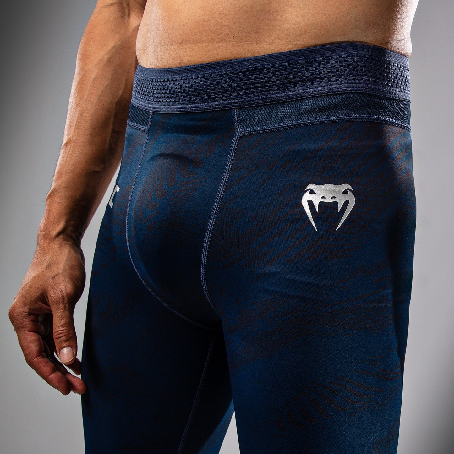 UFC Fusion by Venum Fight Week Pantaloni a compressione - Blu oceanico