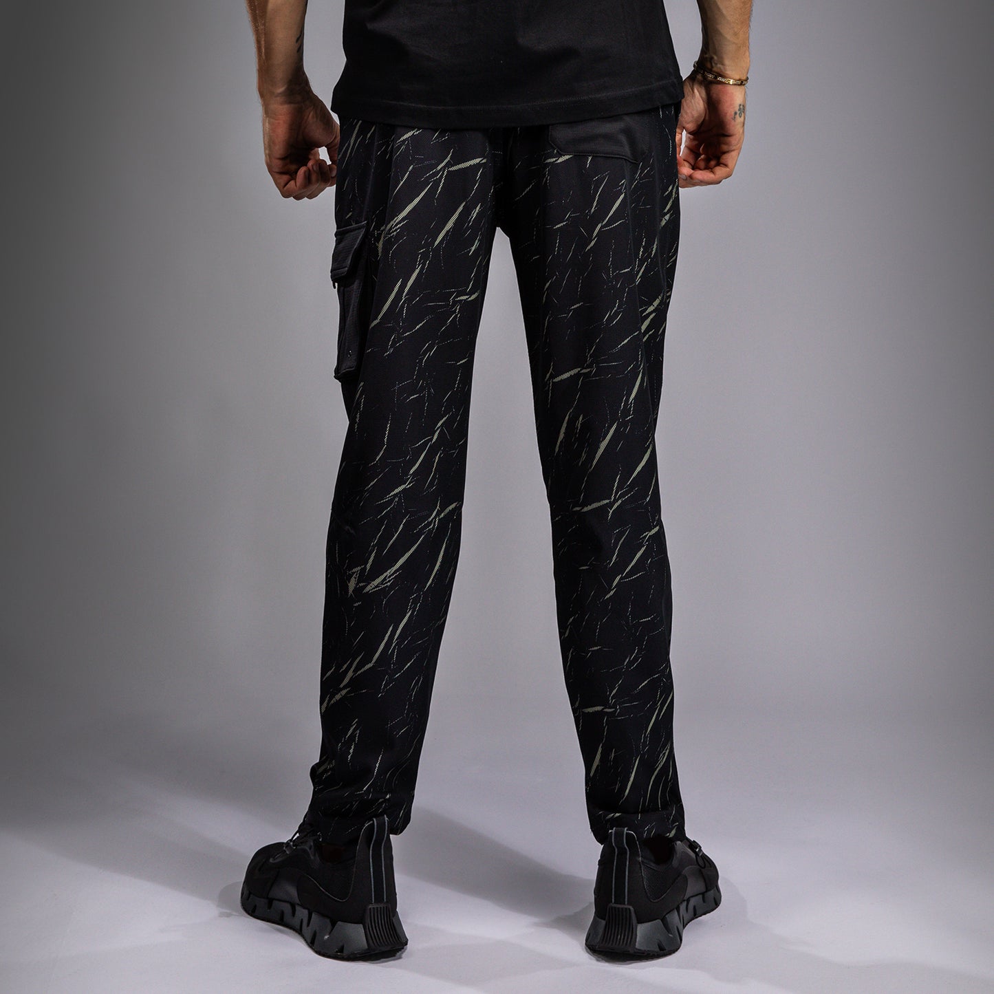 Venum Trooper Pantaloni da Jogging da Uomo - Nero/Beige Sabbia
