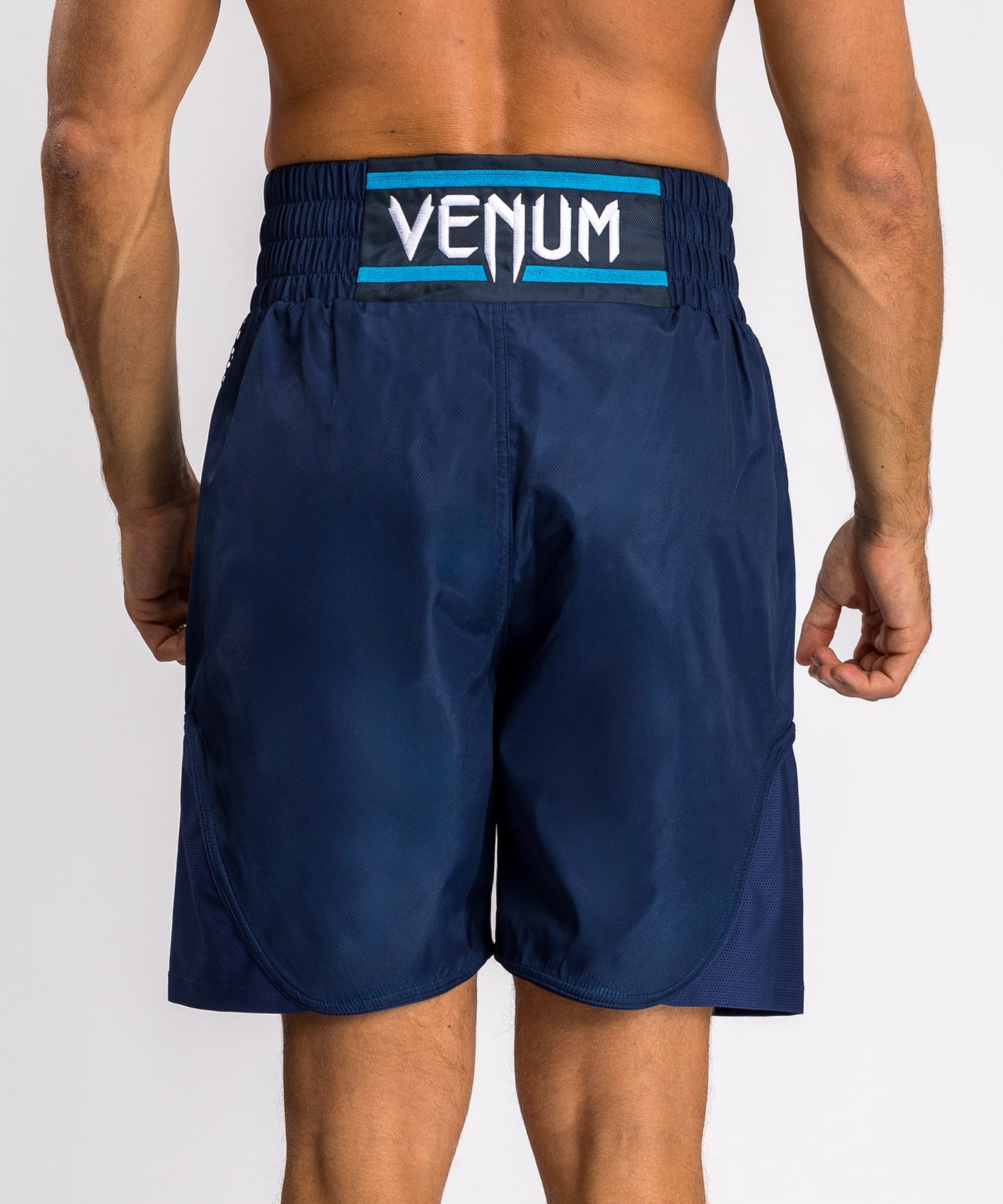 Venum x Top Rank Original Pantaloncini da Boxe da Uomo - Blu Navy