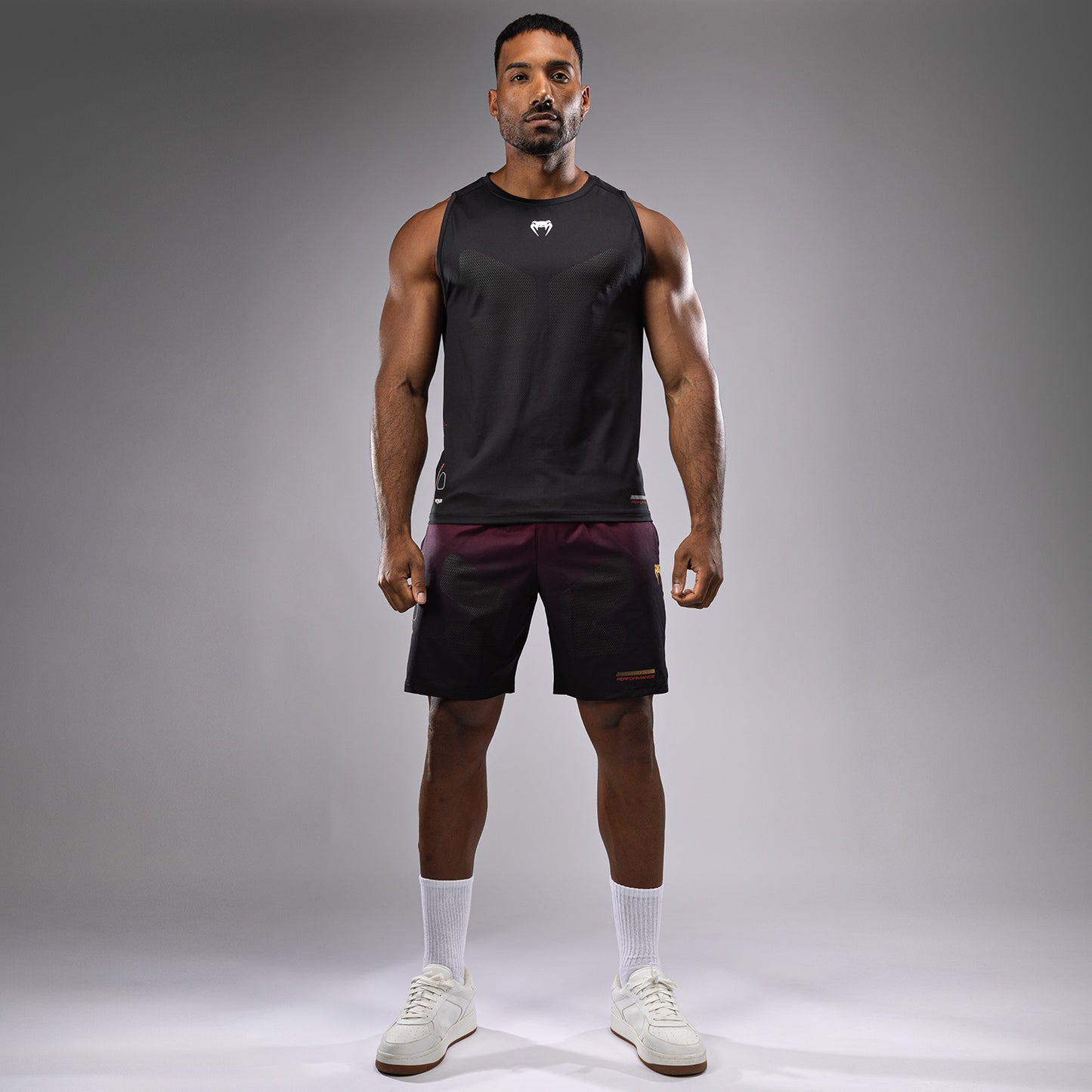 Venum Tactical XT Canotta Dry Tech - Nero/Rosso Fuoco