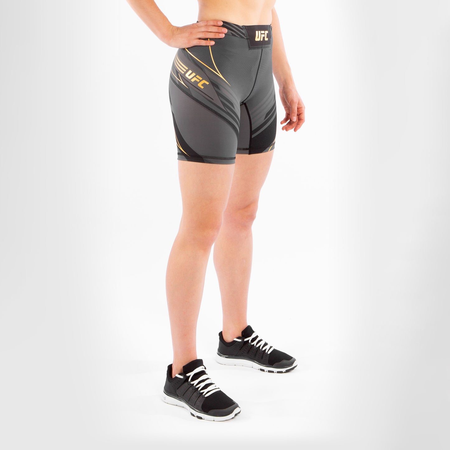 Pantaloncini da Vale Tudo Donna UFC Venum Authentic Fight Night - Vestibilità Lunga - Campione
