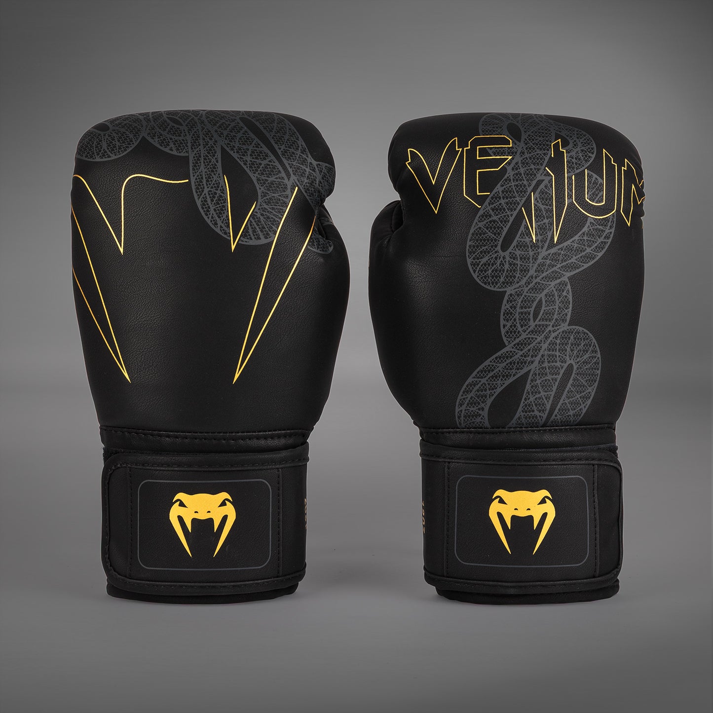 Venum Serpenti Guanti da boxe – Nero/Argento/Oro