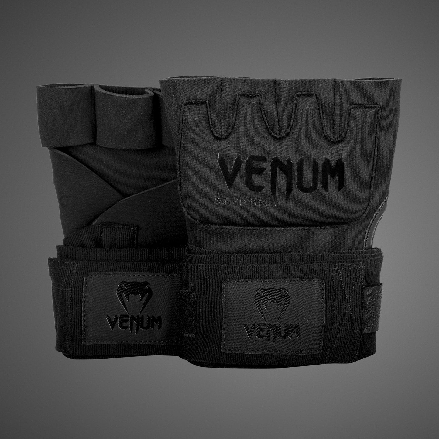 Venum Gel Kontact Impacchi di Guanto - Nero/Nero