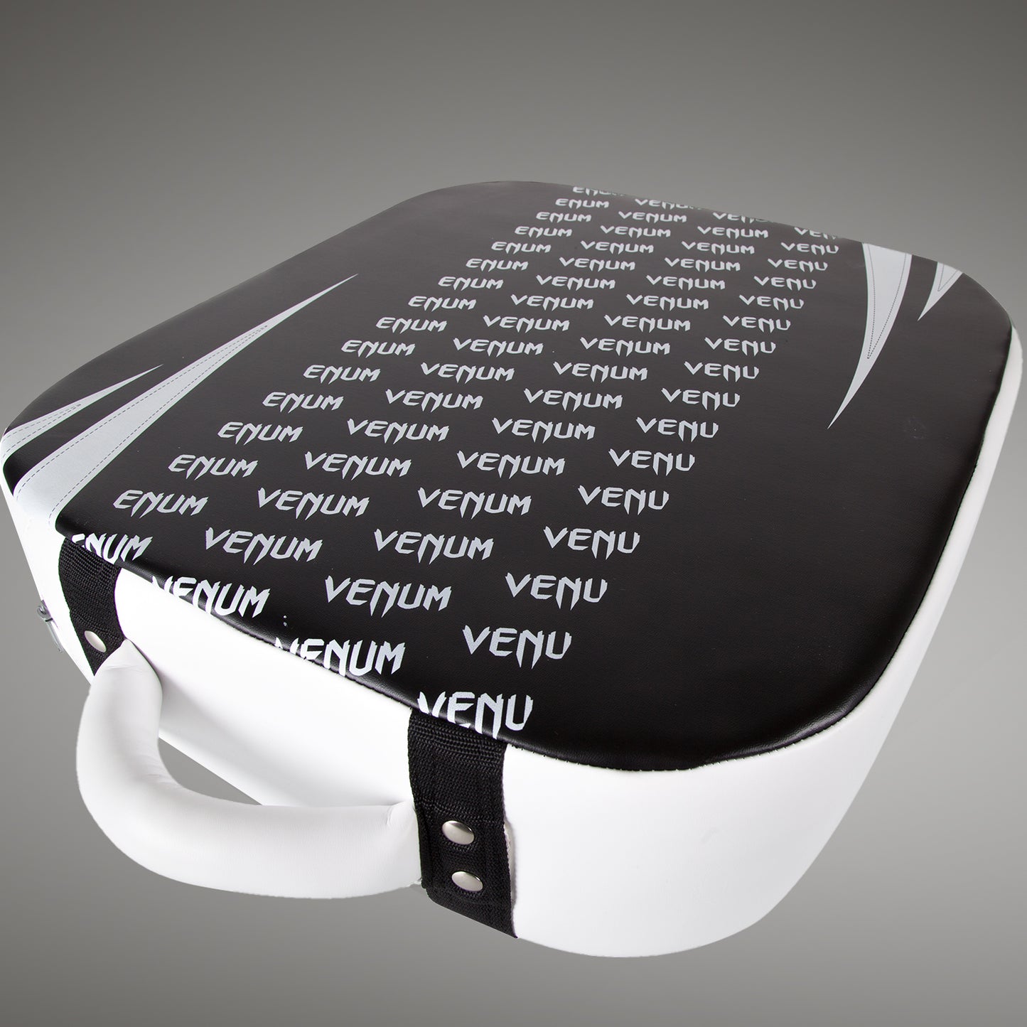 Kick Shield quadrato Absolute Venum - Pelle Skintex - Nero/Ghiaccio