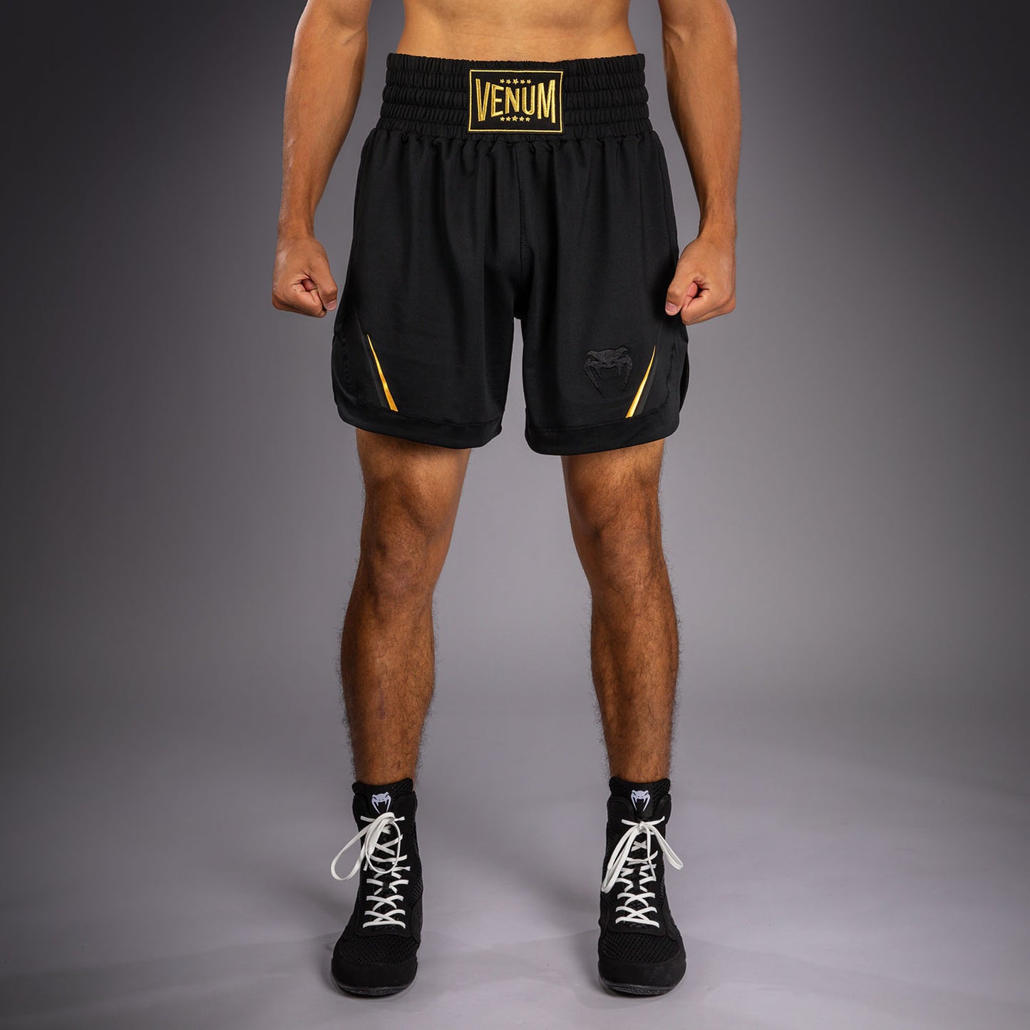 Venum G-Core Pantaloncini da Boxe - Nero/Oro