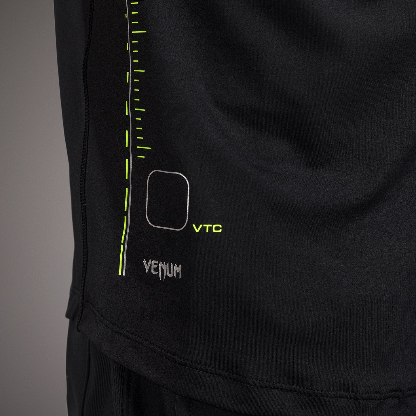 Venum Training Camp 4.0 Maglietta Dry-Tech Uomo - Nero/Neon Green