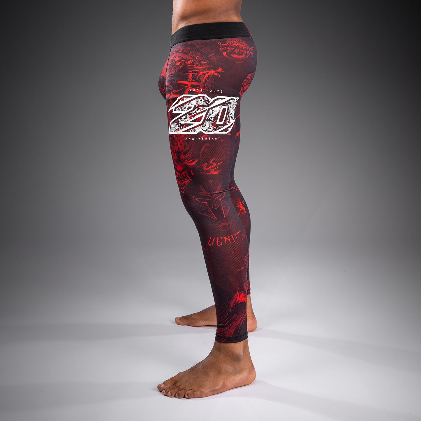 Venum 20th Anniversary Spats - Nero/Rosso