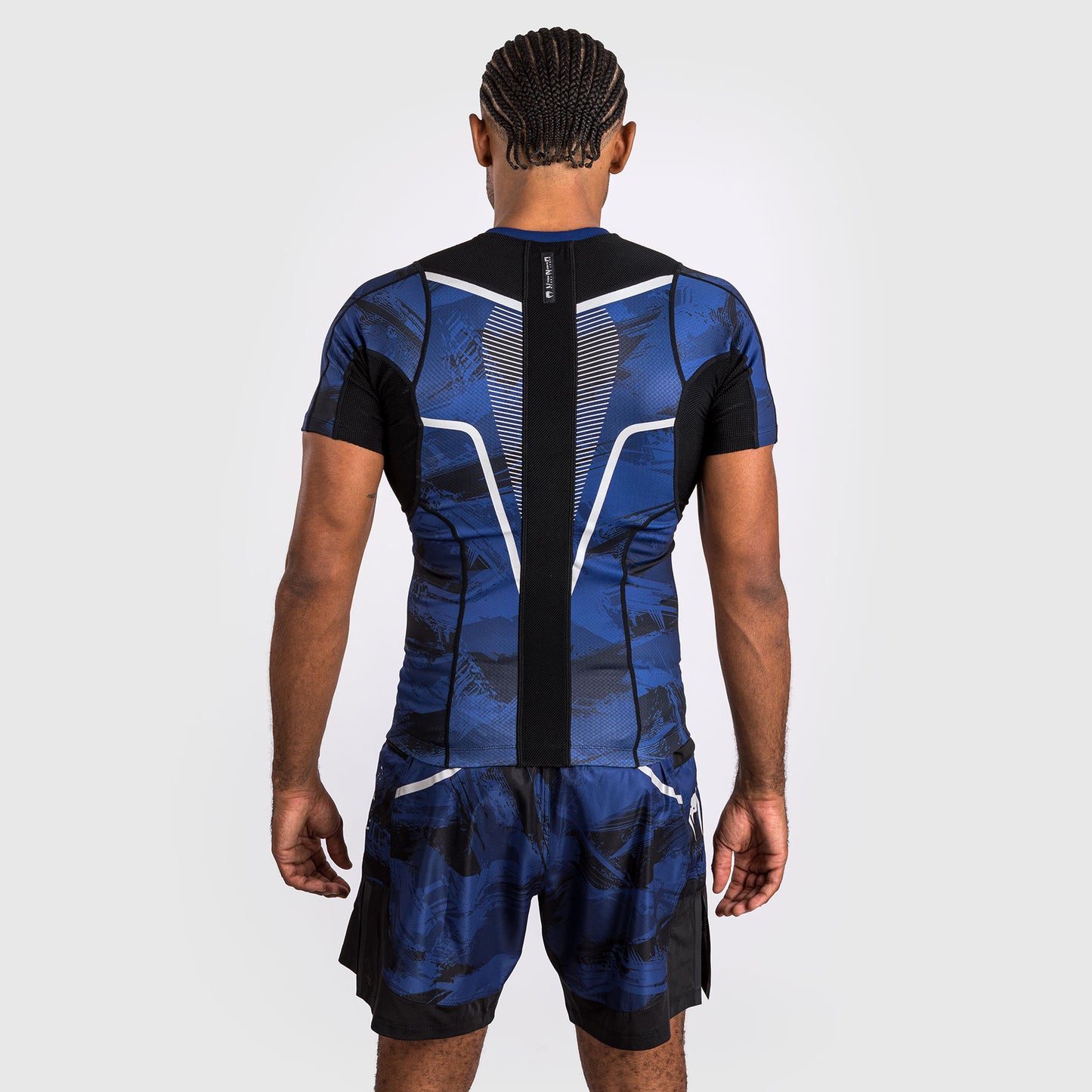 Venum Electron 3.0  Rashguard a manica corta - Blu navy