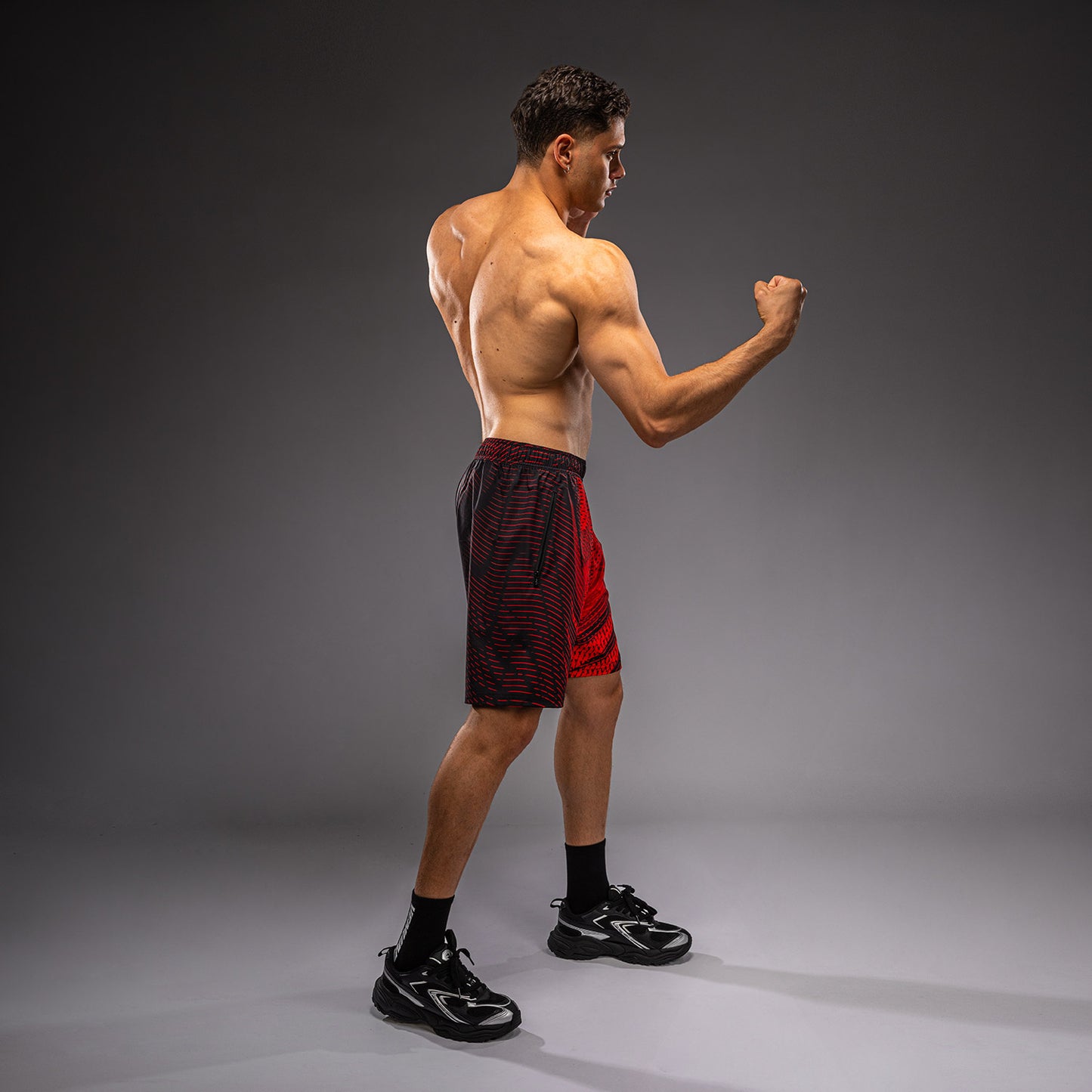Venum Galactic 3.0 Pantaloncini da Allenamento - Rosso/Argento