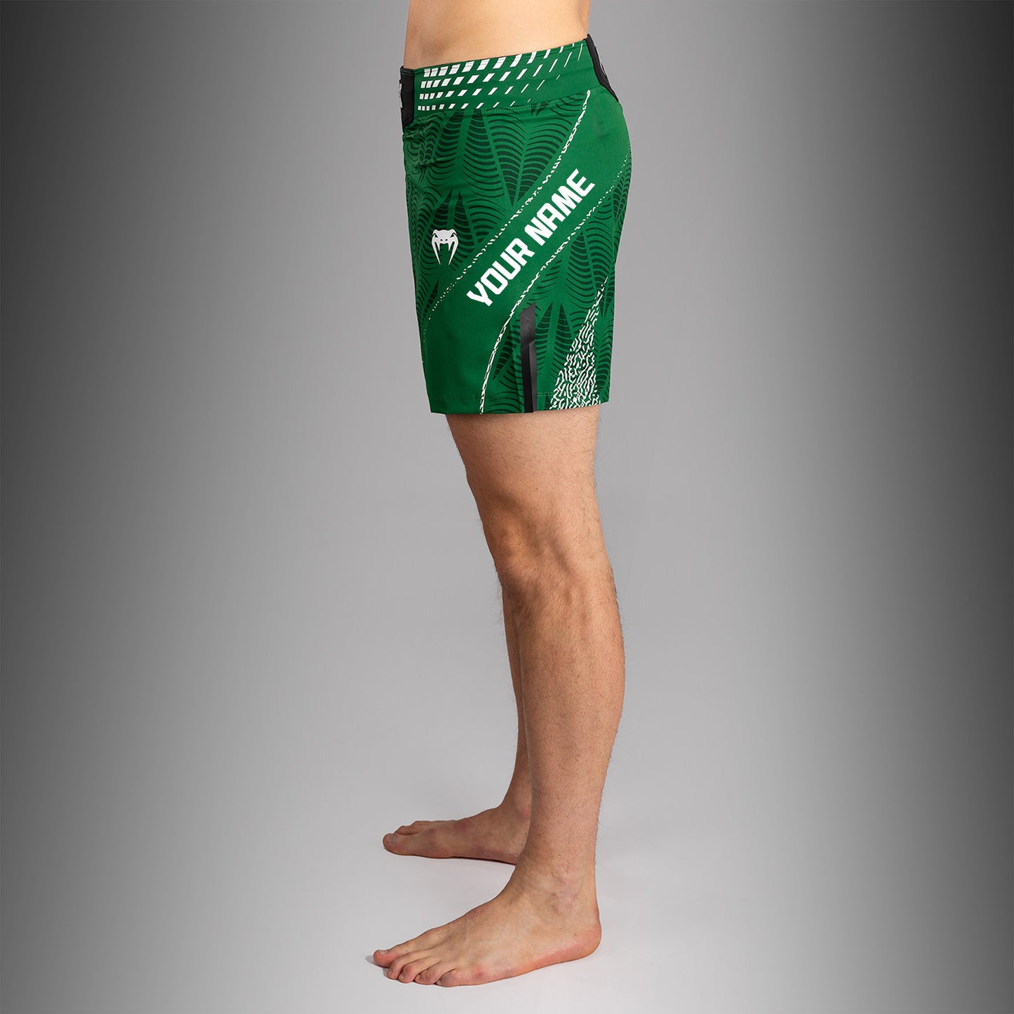 UFC Zenith by Venum Authentic Fight Night Pantaloncini da combattimento Fit corto Uomo Personalizzato - Verde