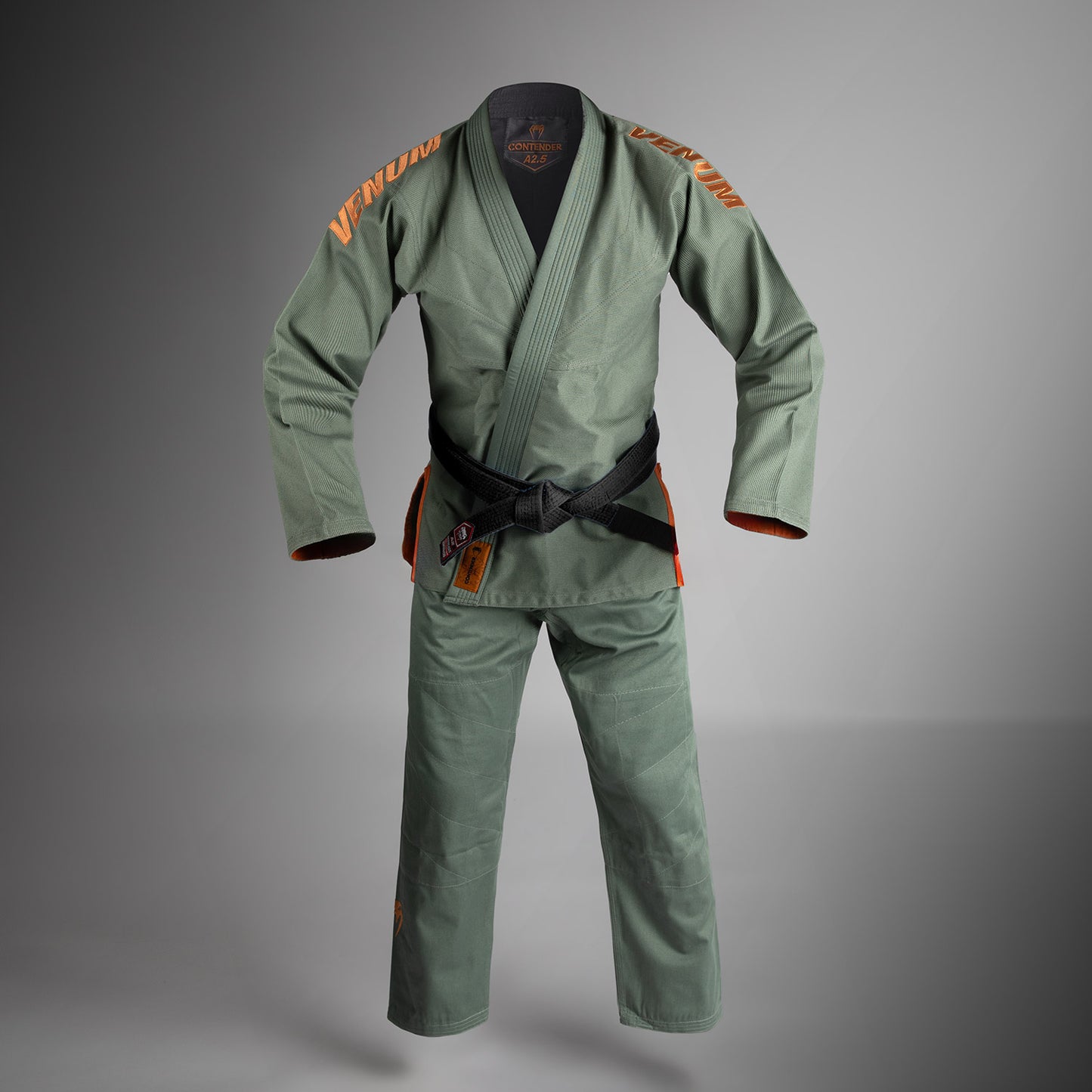 Venum Contender Evo 2.0 Gi Brazilian Jiu Jitsu 380g - Deep Forest Green