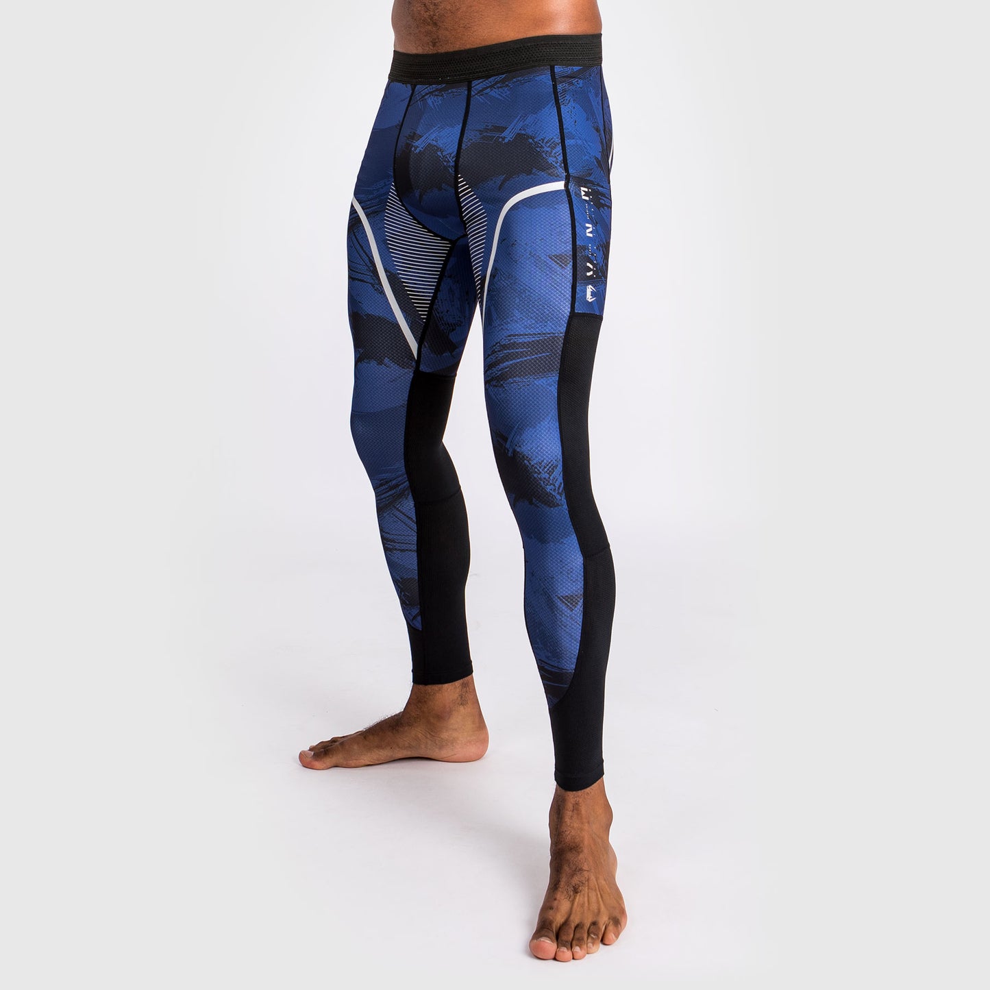 Venum Electron 3.0 Pantalone a compressione - Blu navy