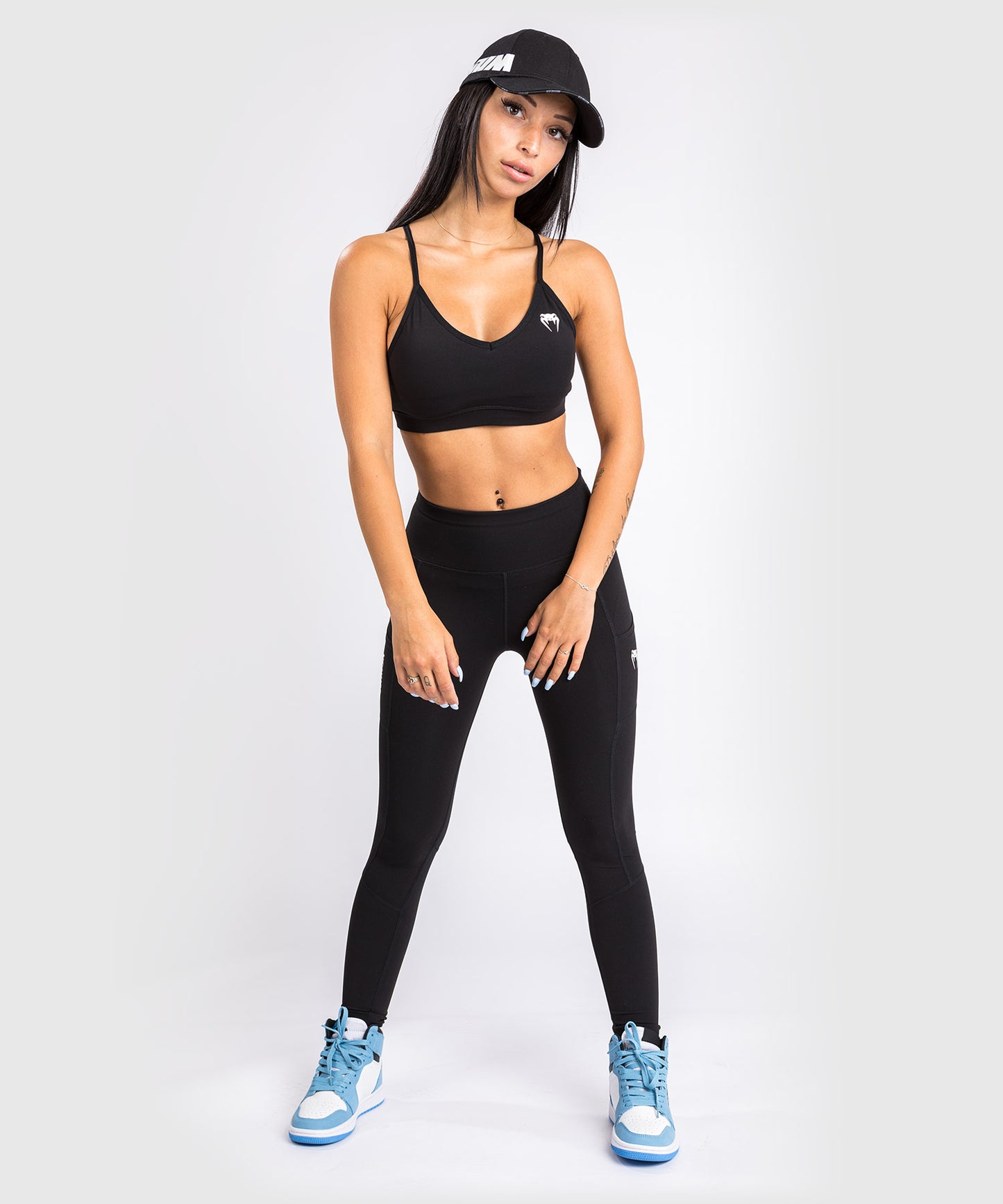 Reggiseno Sportivo a Basso Impatto Venum Essential - Nero